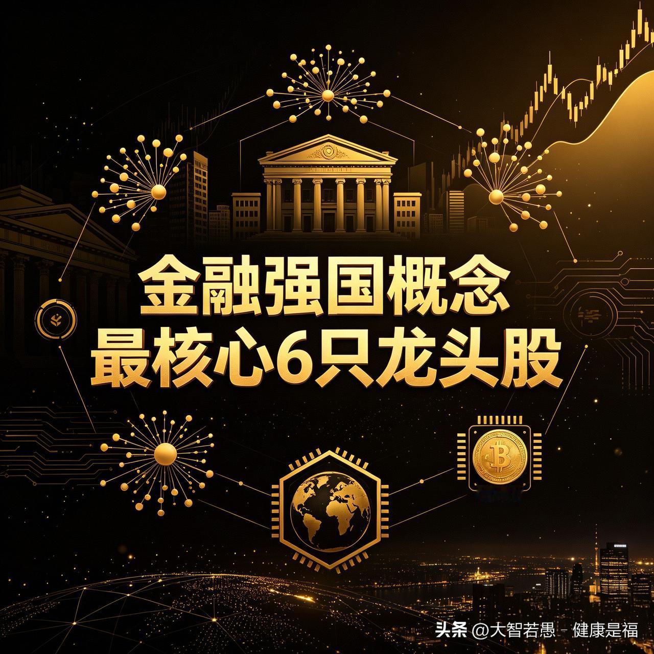 金融强国概念最核心6只龙头股
 
1. 中信证券 600030 — 券商绝对龙头