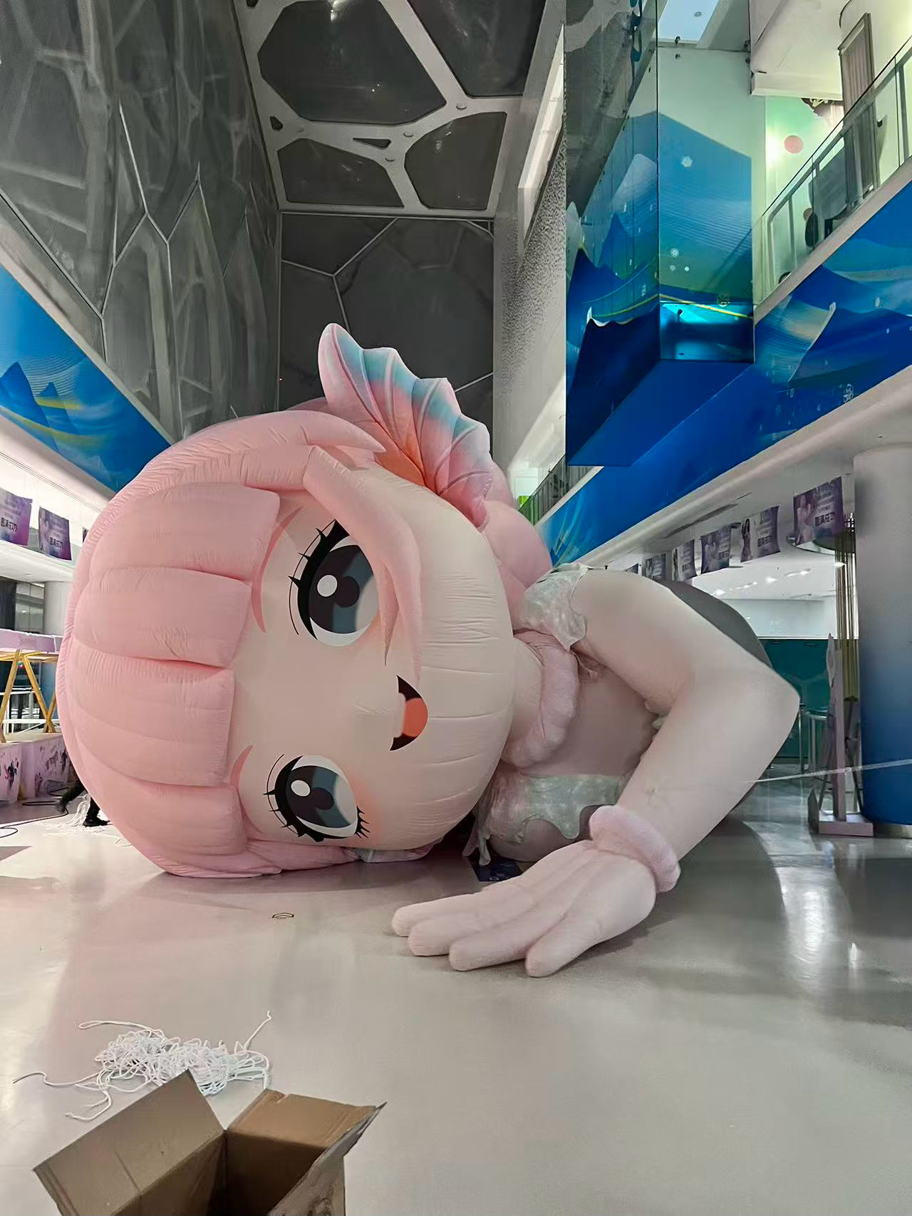 蔡依林  人鱼公主从水立方下班啦🧜🏻♀️猜猜她会游到哪里去北京·水立方