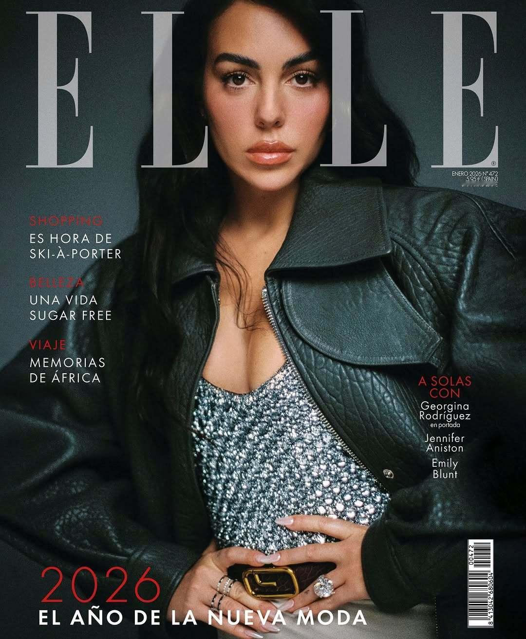 乔治娜为西班牙版《Elle》拍摄的大片👇 