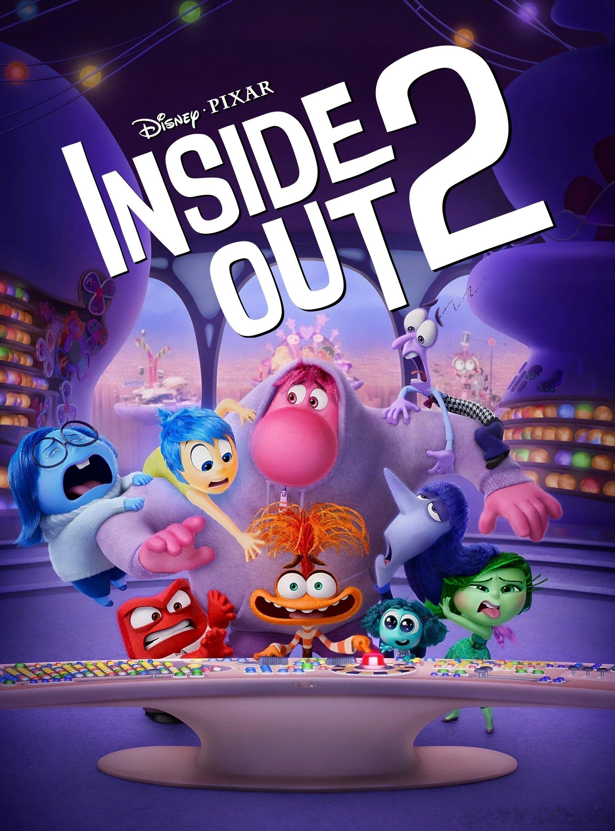 看了Inside Out 2(头脑特攻队2)，说实话我不喜欢这个电影，这纯粹是我