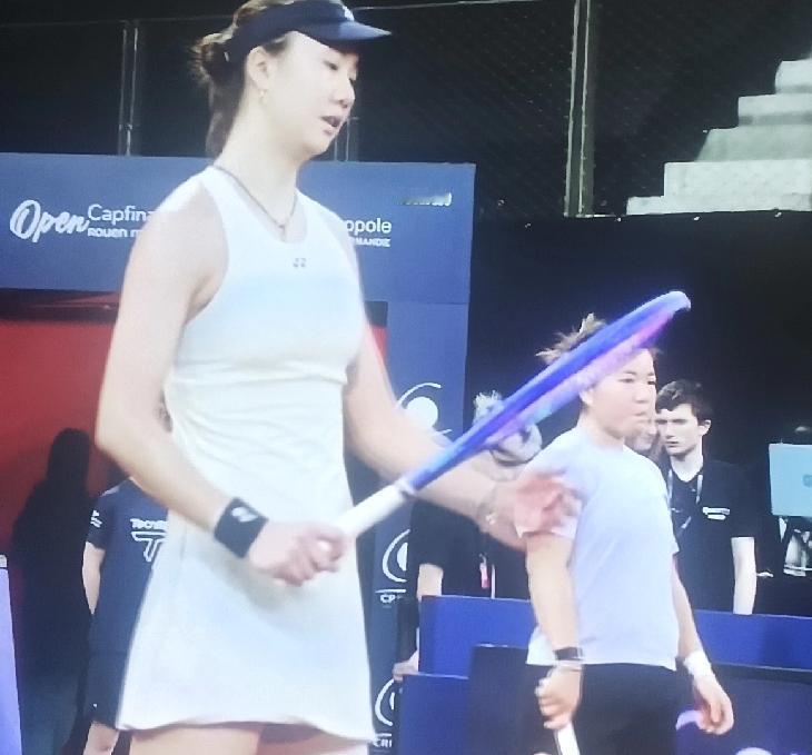 憾负强敌！海峡组合汤千惠/梁恩硕组合拼至最后， 斩获鲁昂站女双亚军！
     