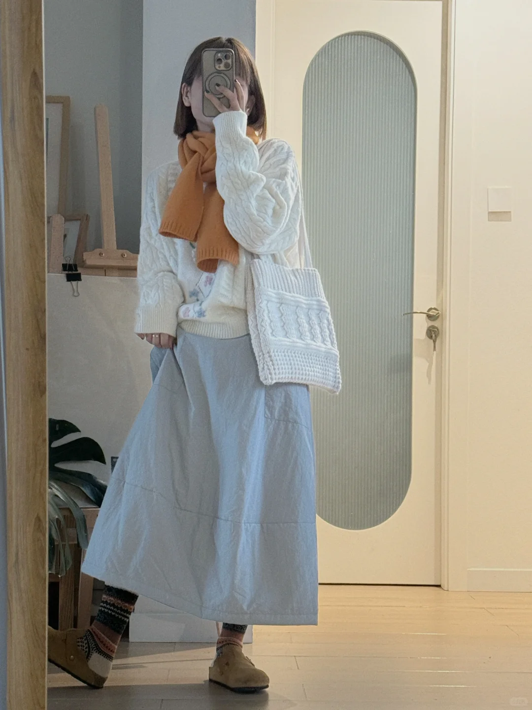 温温柔柔随性穿搭