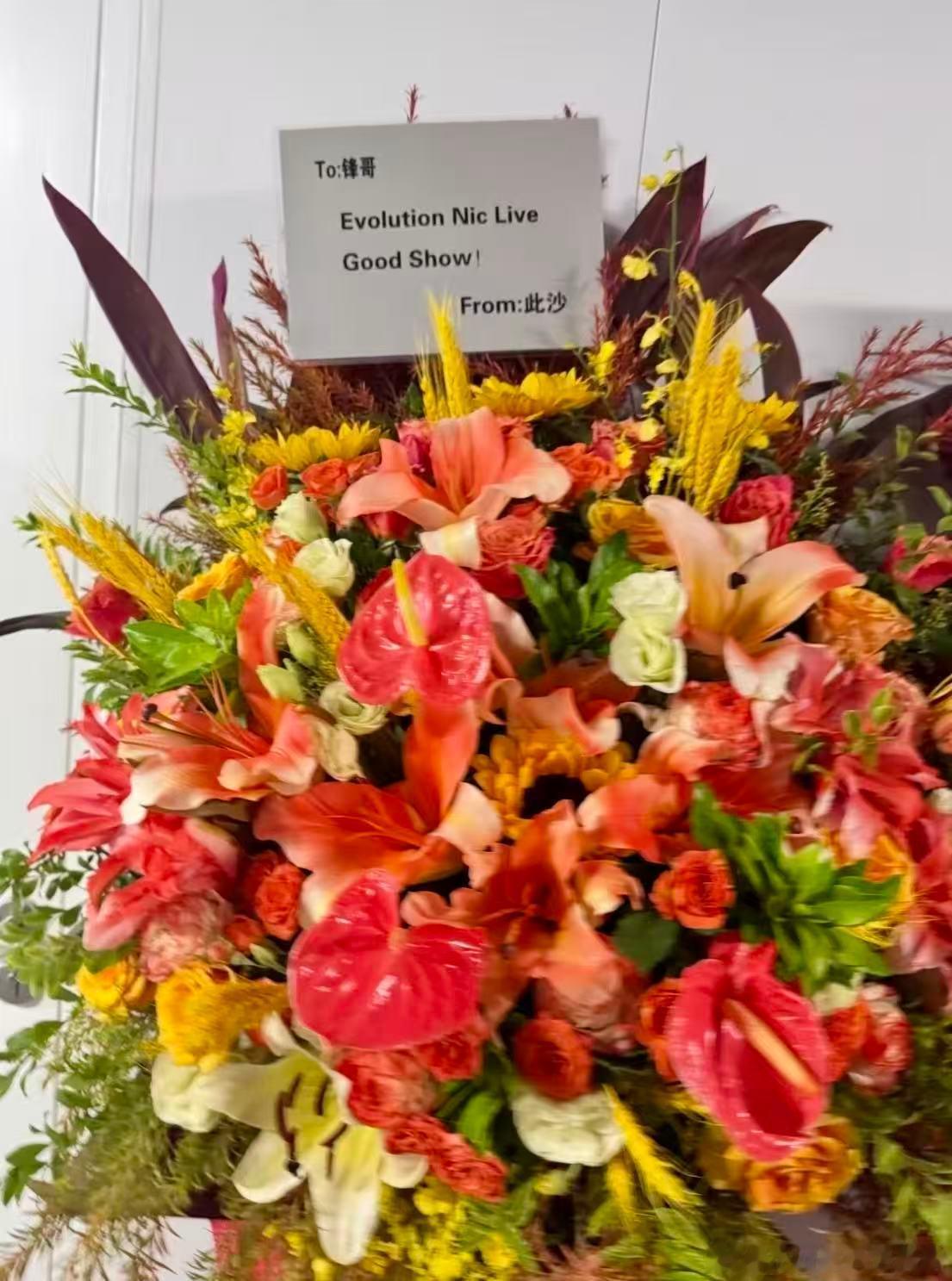 谢霆锋演唱会观众席藏了一位低调迷弟——此沙。灰帽子压得低低的，全程专注看演出，被