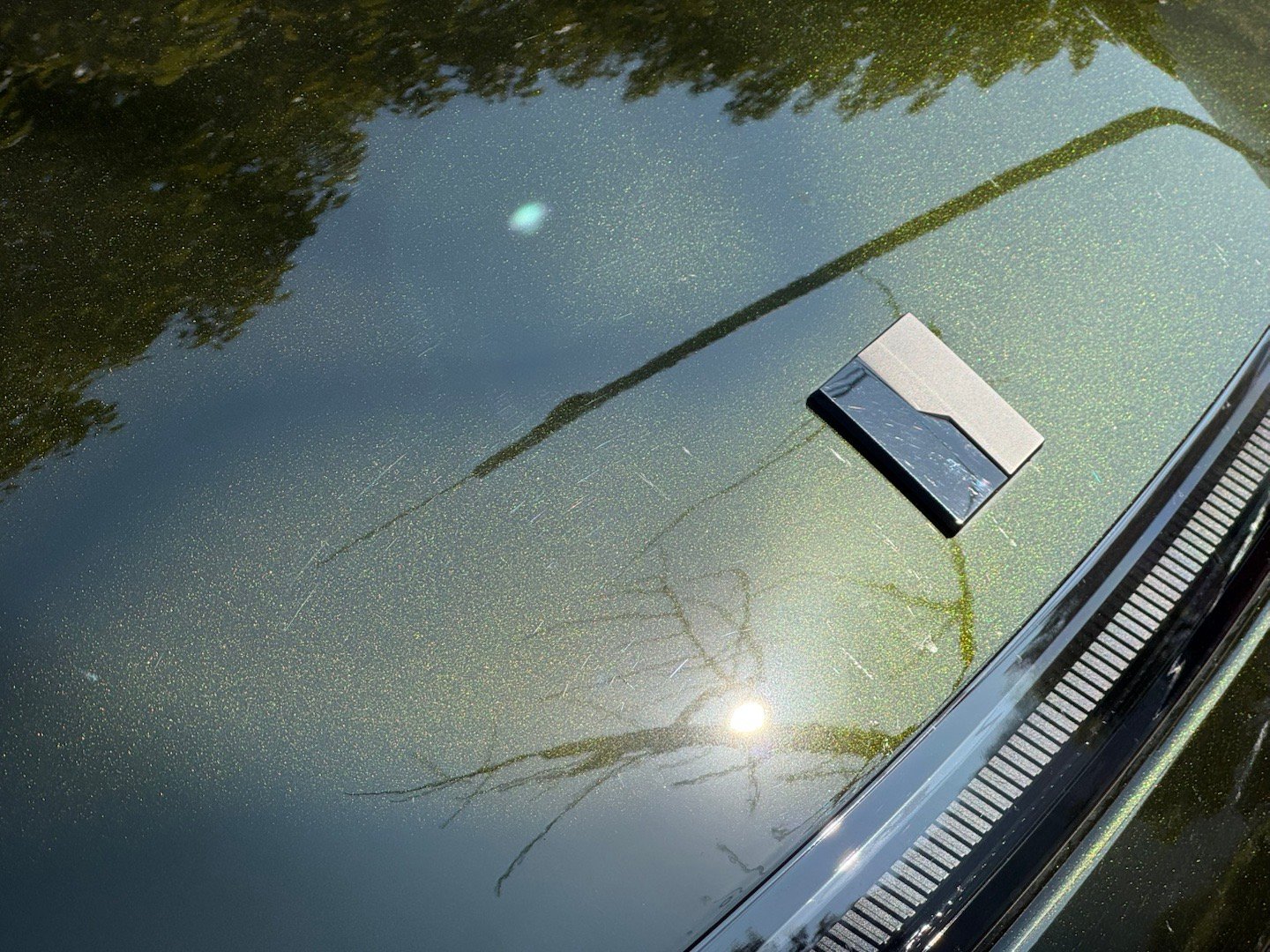 鎏光金这颜色在阳光下太好看了 