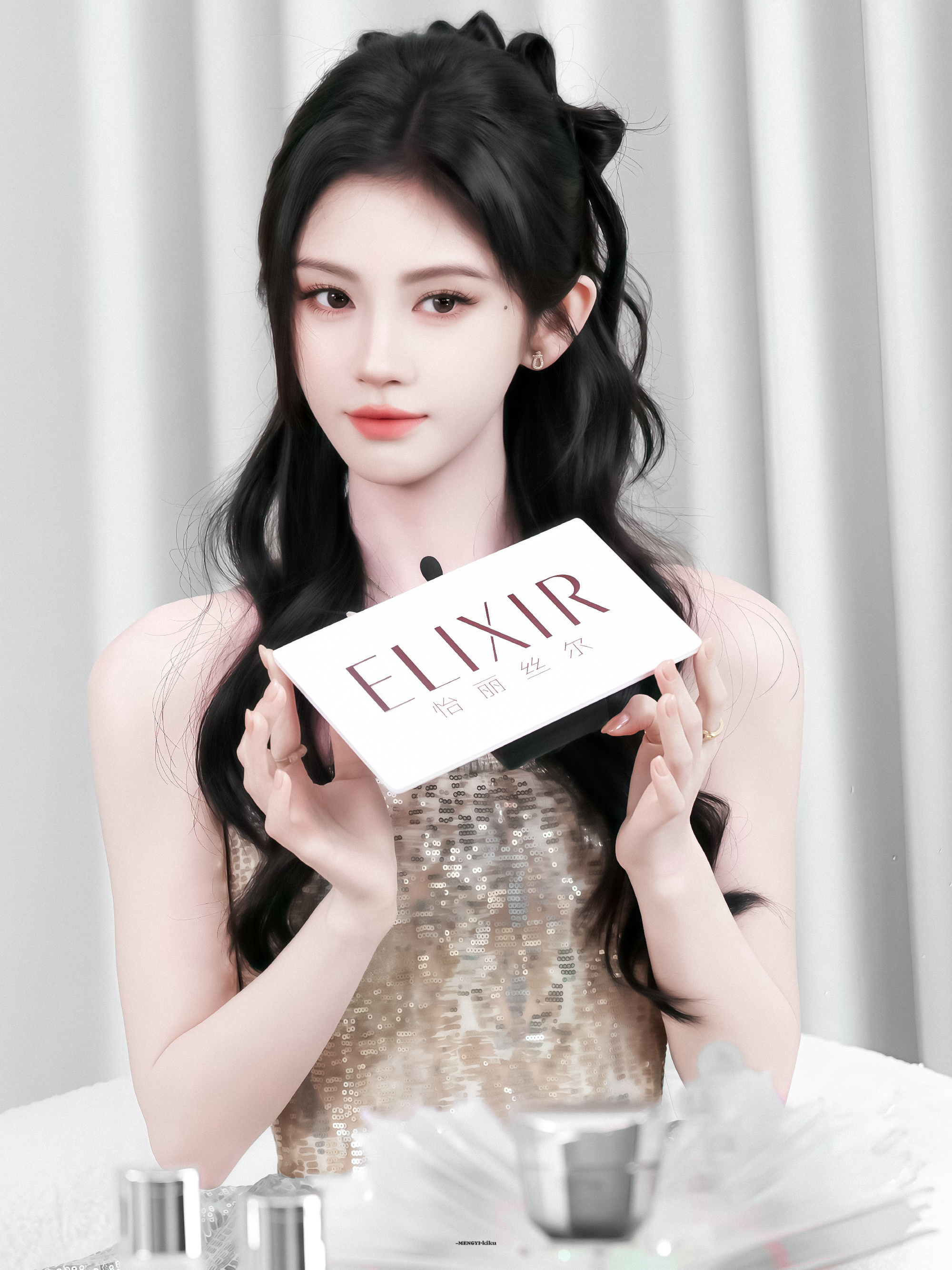 公主～👑👸廖慧佳抱着鞠婧祎合照 ​​​