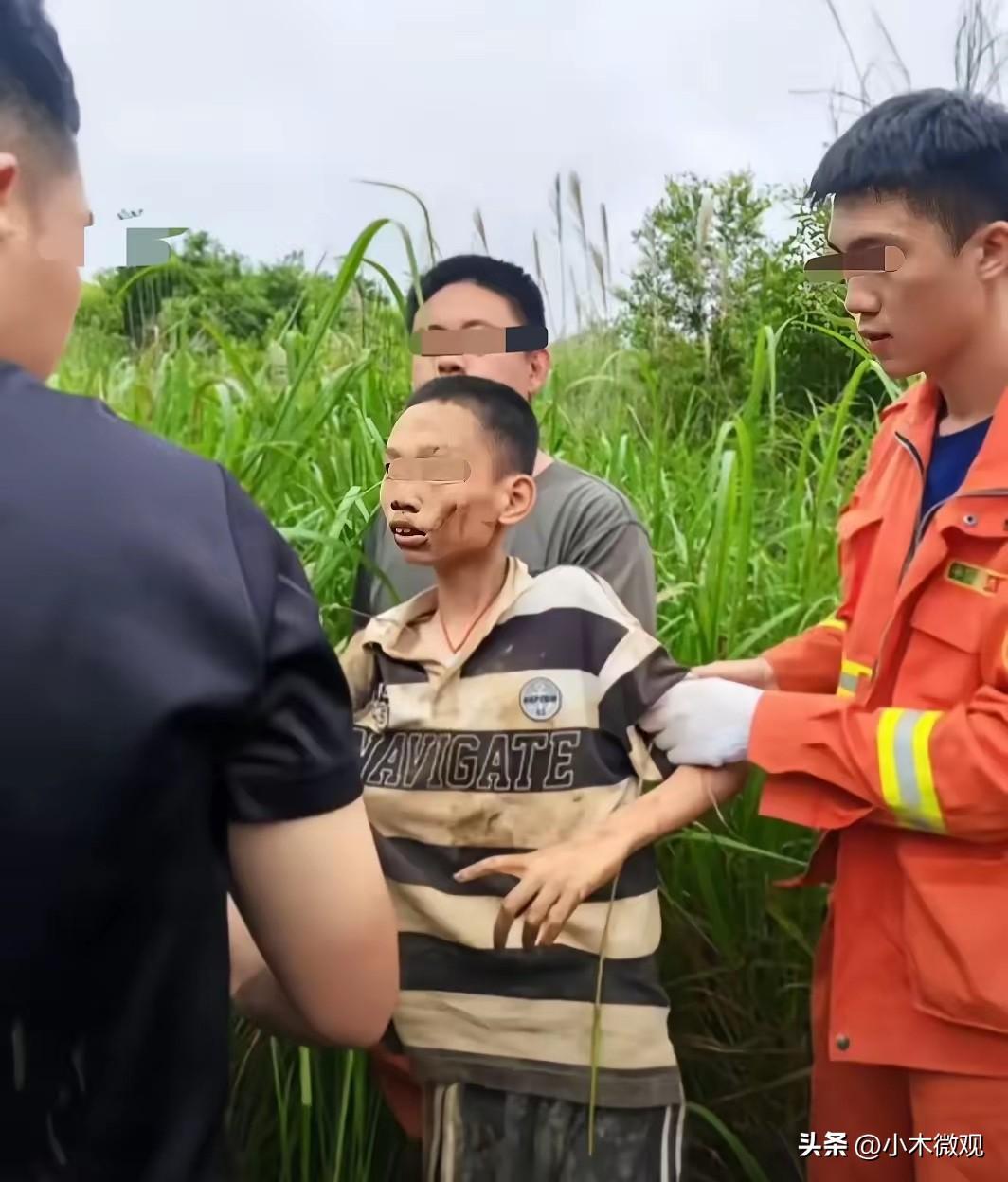 永州失联5天的13岁男孩终于找到了，他还活着！在这起搜寻救援事件中，最令人动容的