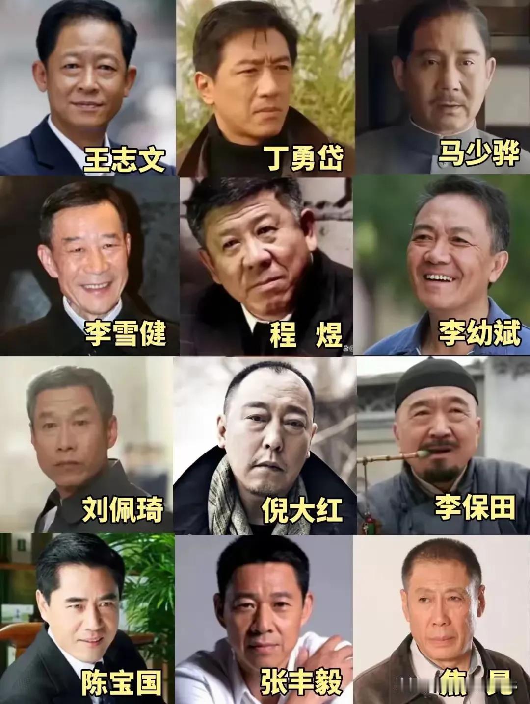 都是老戏骨，都在不同的影视剧中有过精彩的表演，每个人都演技在线，炉火纯青。但是，
