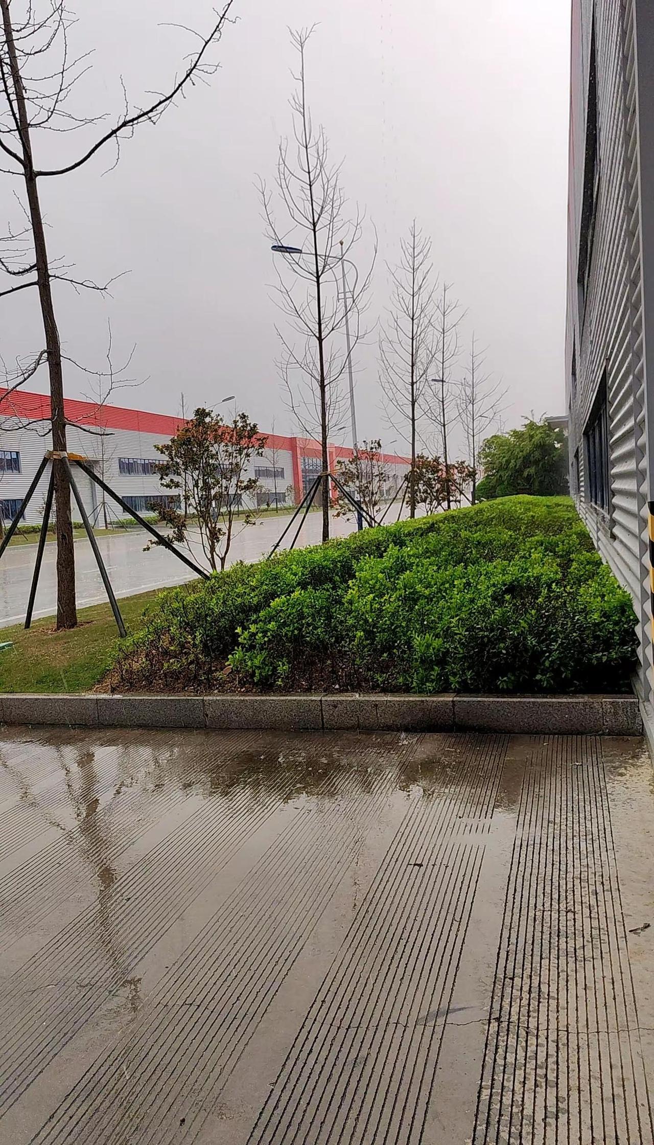 就知道今天这天气热的不正常，结果打雷下雨了蛮。还有点冷哦