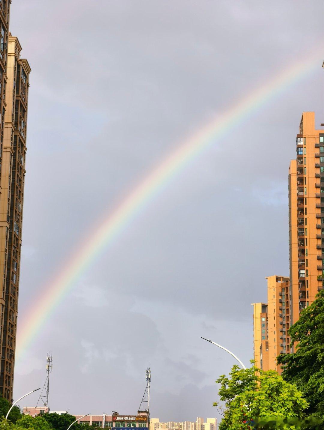 生态中山 傍晚雨后🌈 