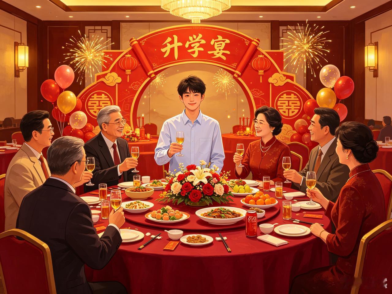 为什么会有升学宴？

在古代，中秀才、中进士、中状元，那是十里八乡、好几辈人都不