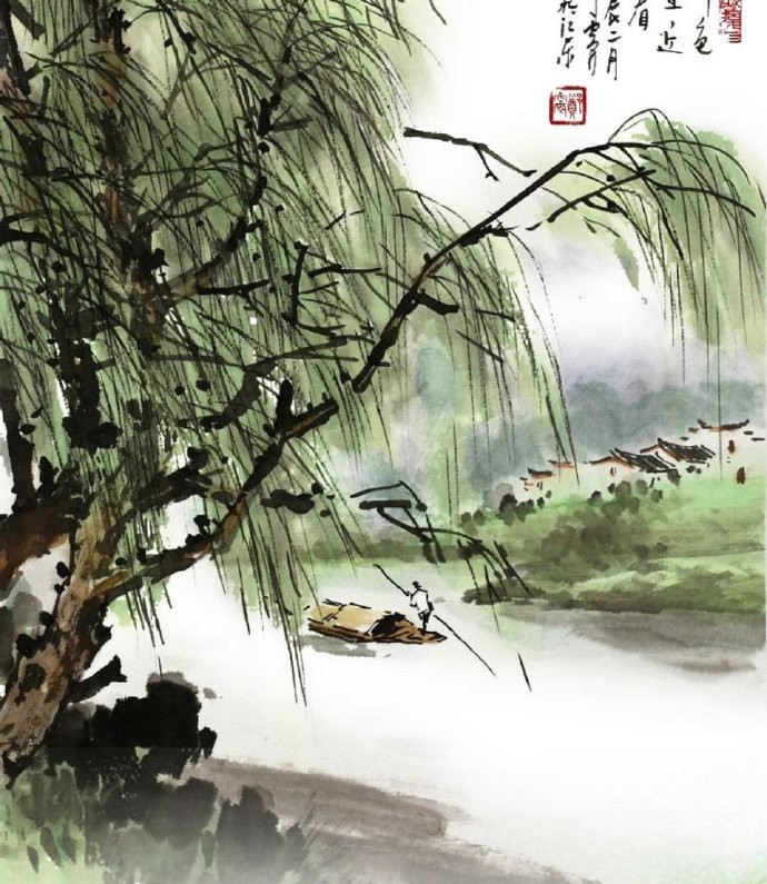 楼上谁将玉笛吹？山前水阔暝云低。劳劳燕子人千里，落落梨花雨一枝。 修禊近，卖饧时