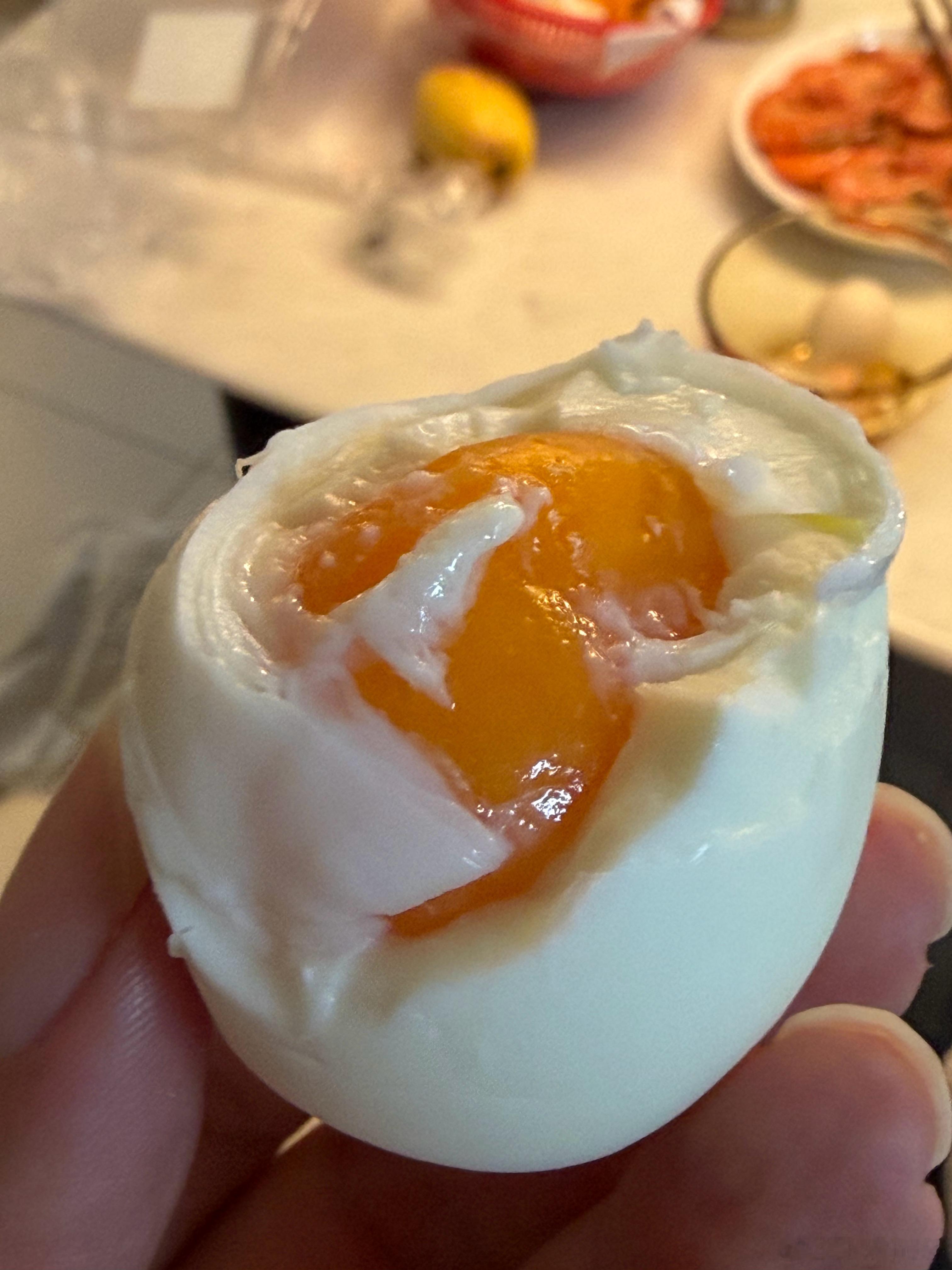煮出来了相当相当完美的鸡蛋 