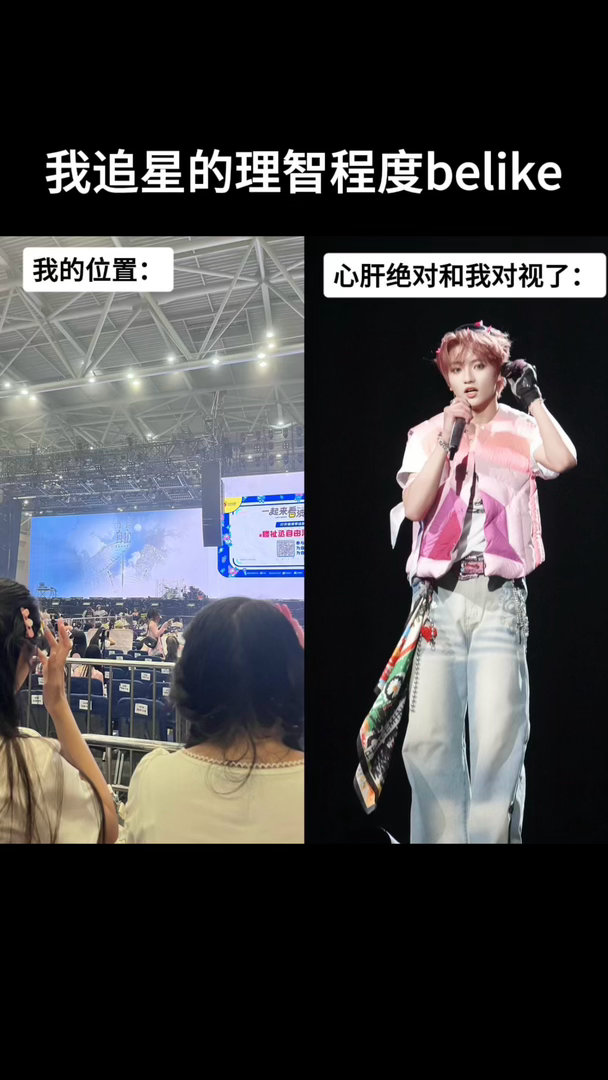 我追星的理智程度belike 