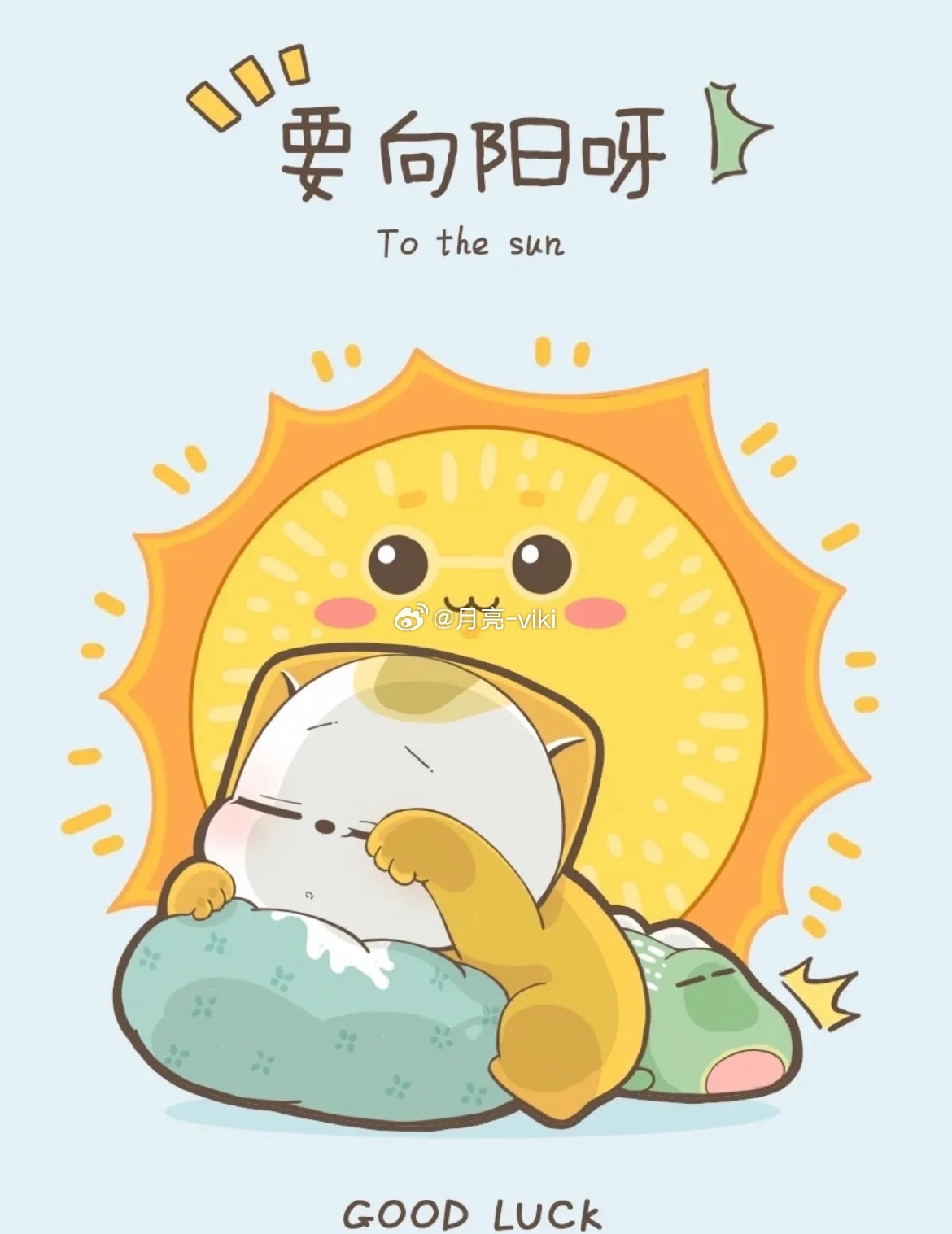 晨光温柔，万物可爱。早～吖岑先生