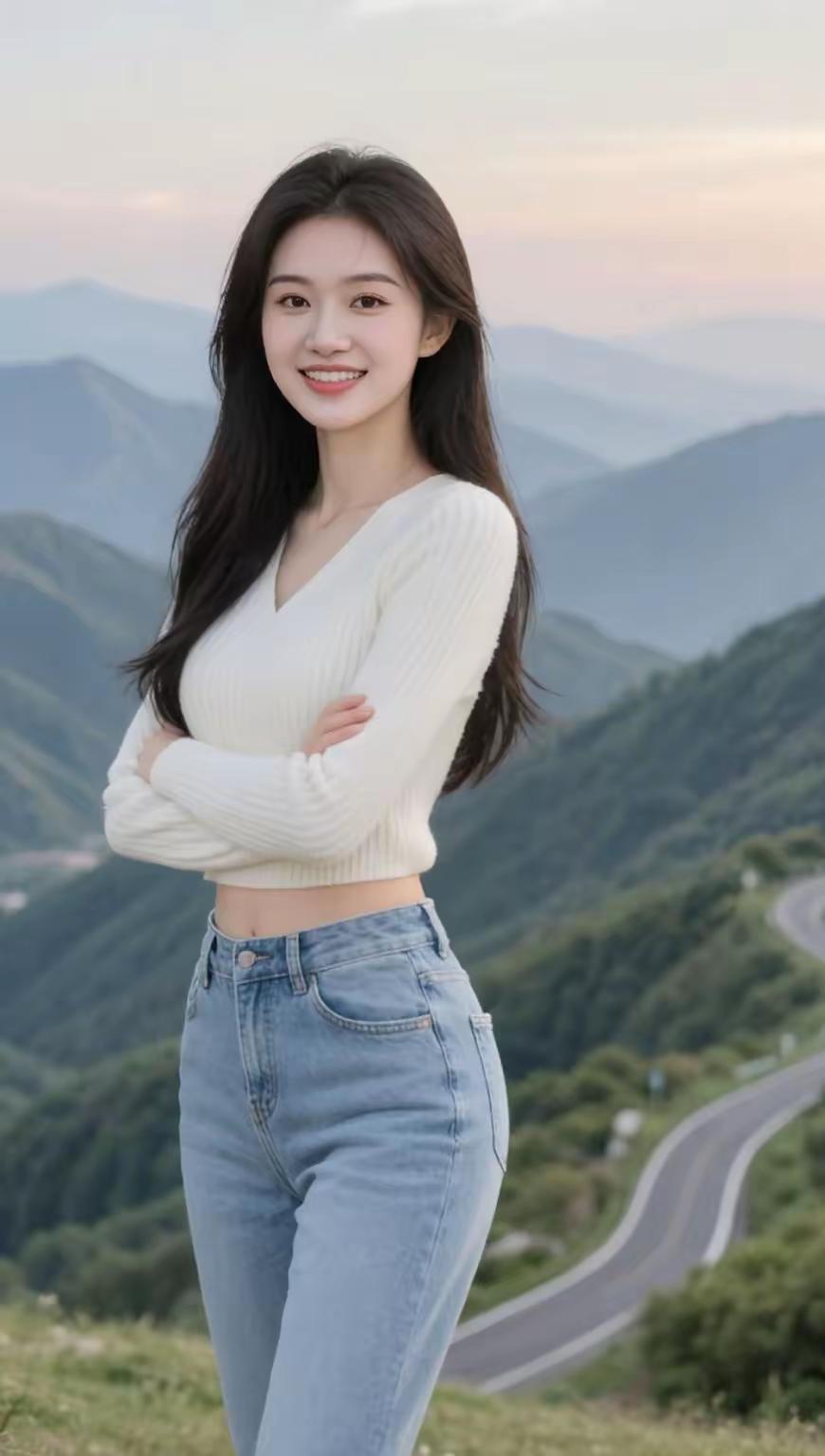 美女如花