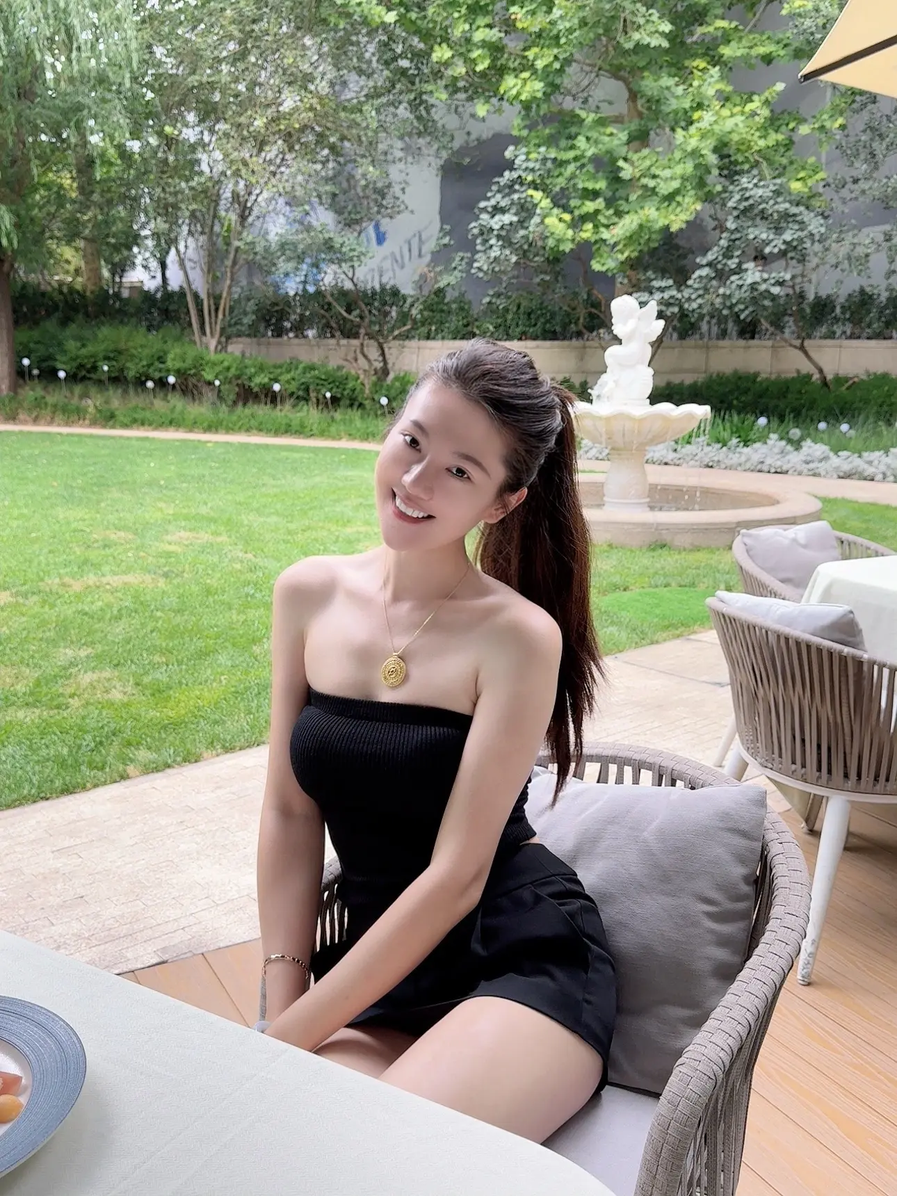 安安静静坐会 挺高兴😊