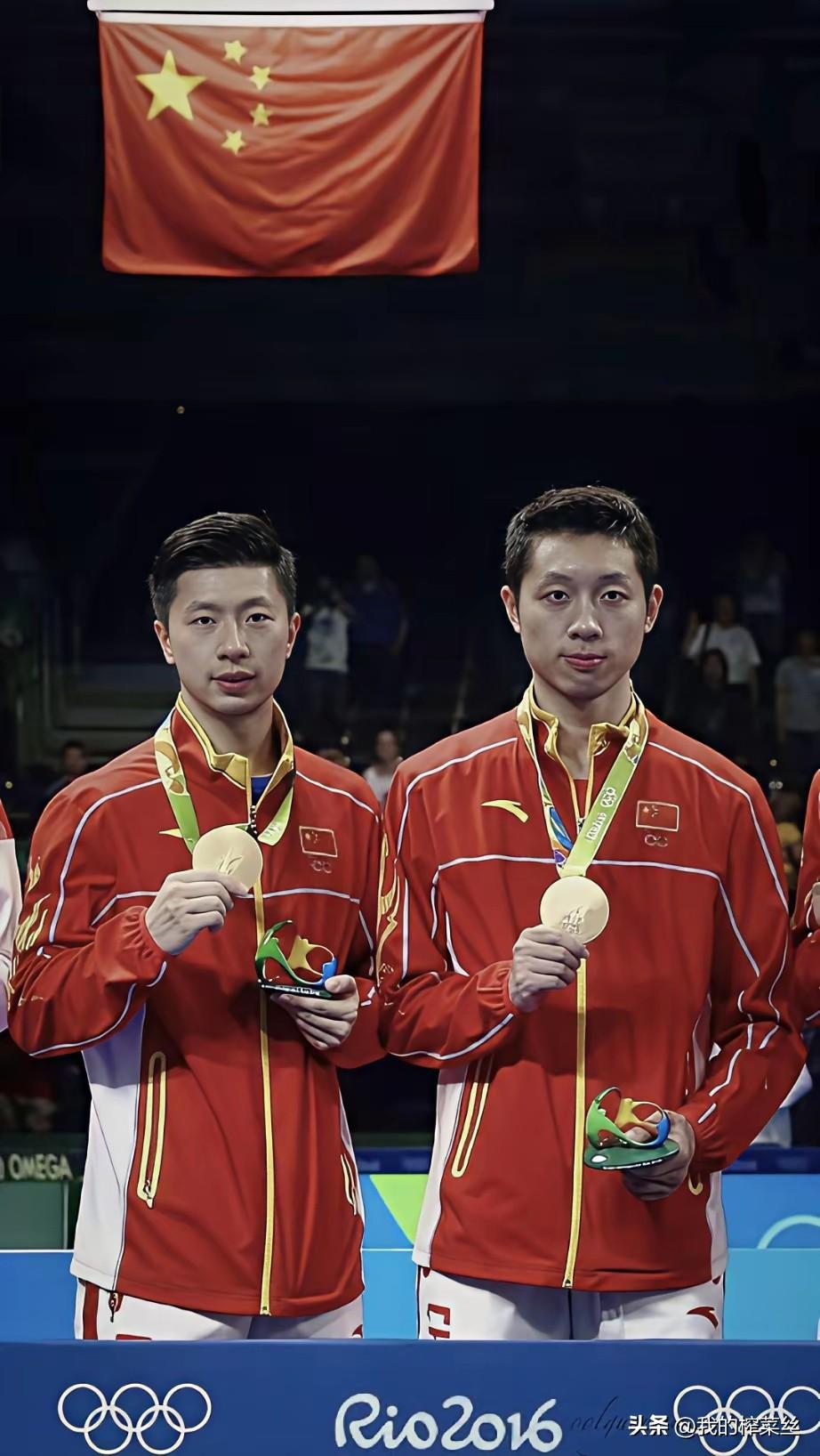 三剑客之二的马龙和许昕都归队陪练小将了，为伦敦世乒赛服务。
要说国乒最美的事情真