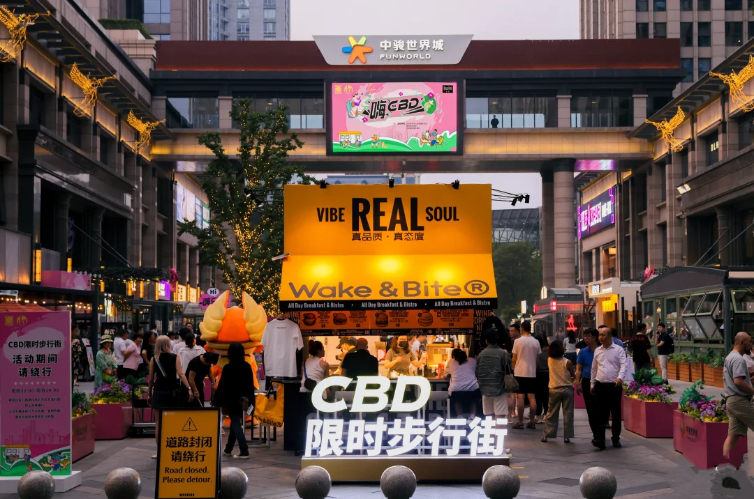 🎵  CBD 限时步行街・潮流音乐文化节 🎵
