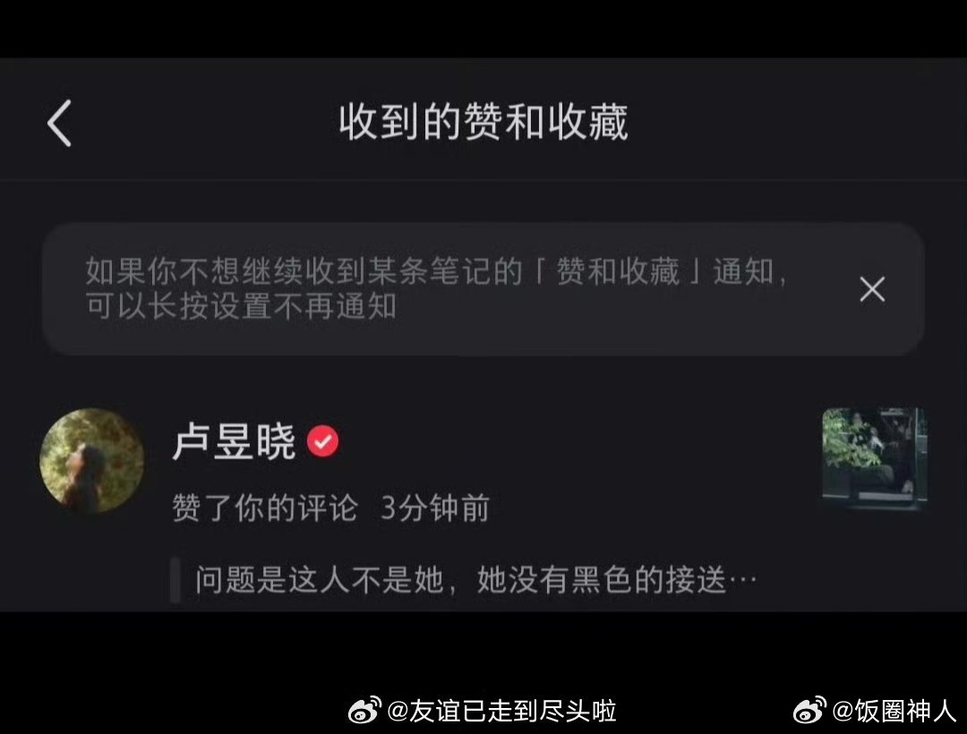 卢昱晓点赞辟谣乱扔垃圾卢昱晓点赞了网友辟谣她片场随手扔垃圾的评论，视频里不是她，