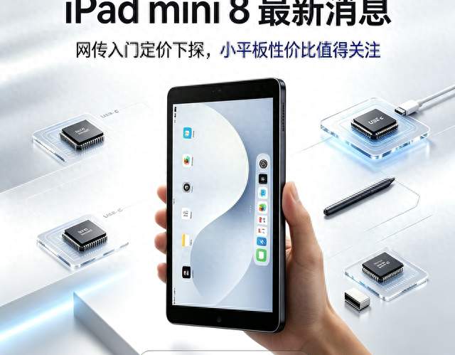 iPad mini 8爆料更新，网传入门定价下探，性价比值得期待