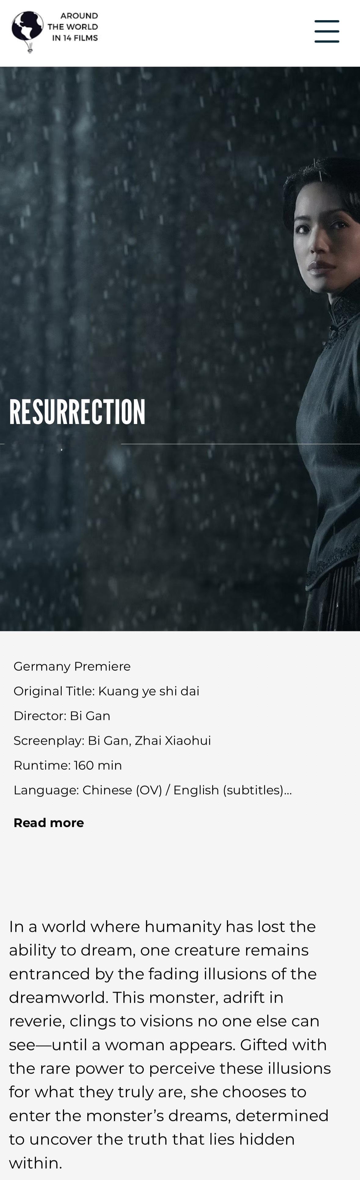 【德国资讯:狂野时代入围2025德国Around the World in 14