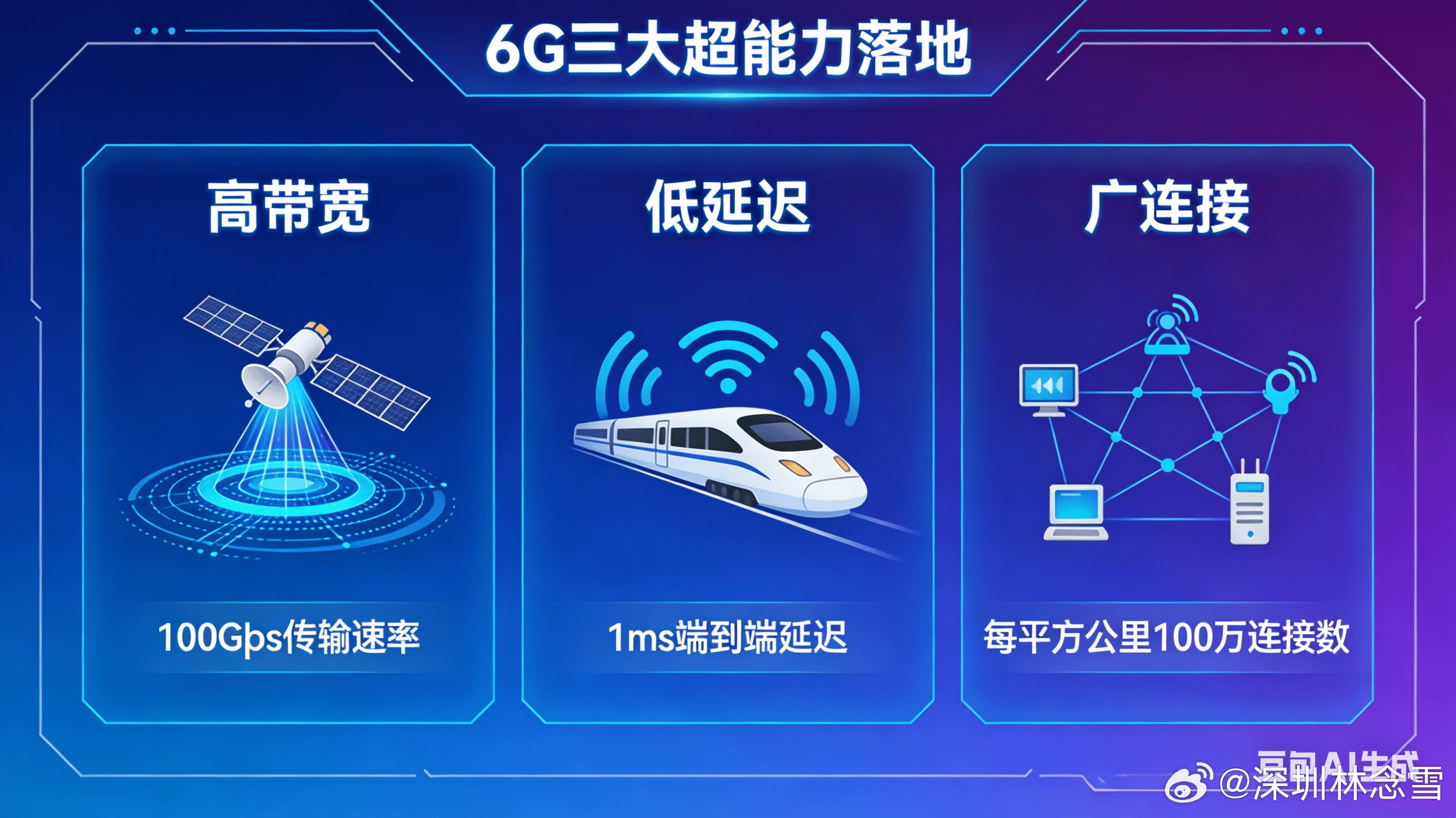 6G落地！全产业链解析4K电影1秒下完！6G三大超能力落地，300项核心技术加持