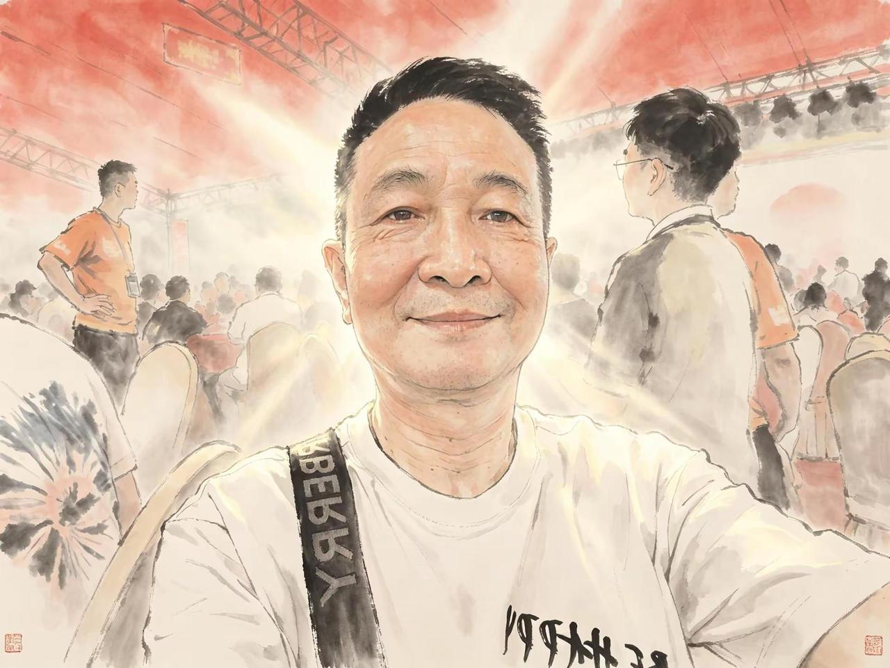 AI水墨治愈动画