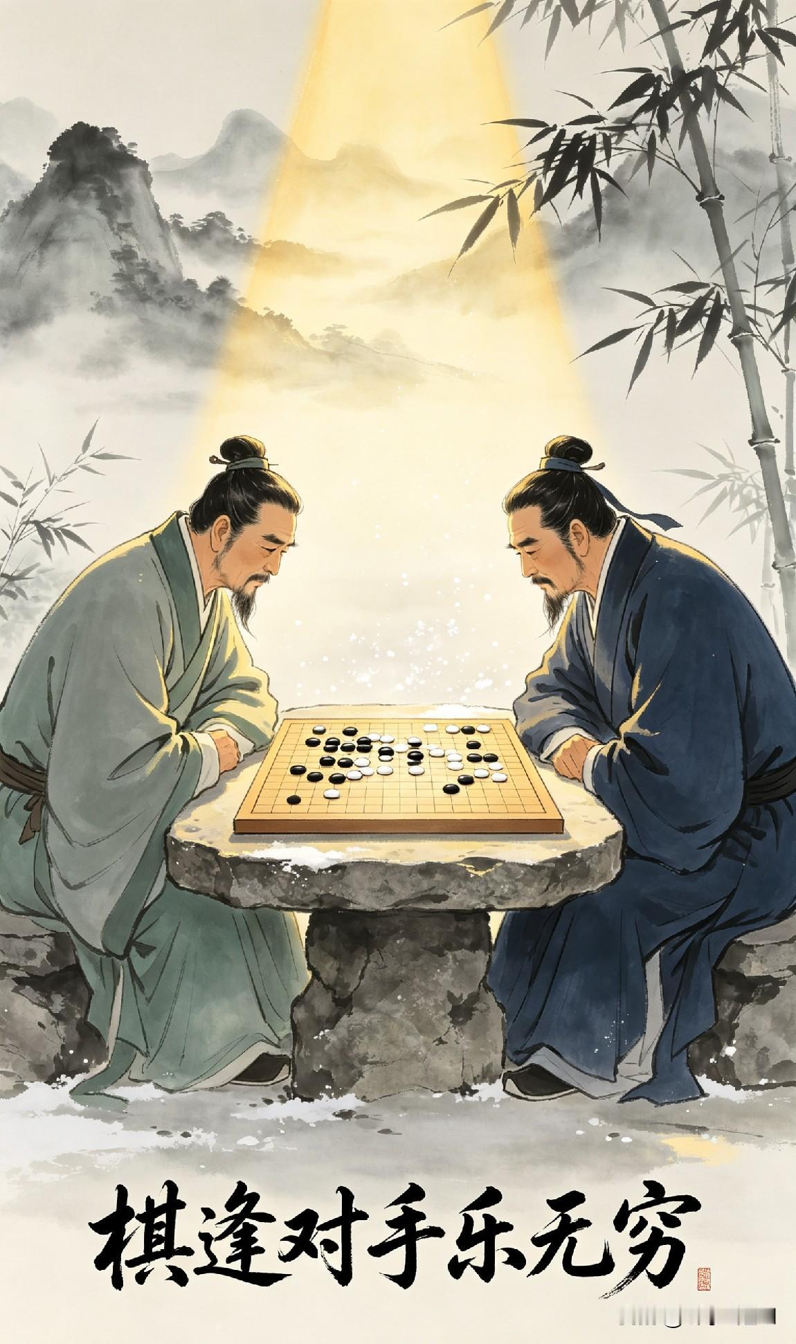 我出上联
上联：将遇良才欢不尽，
下联：棋逢对手乐无穷
邀你给出更好上联