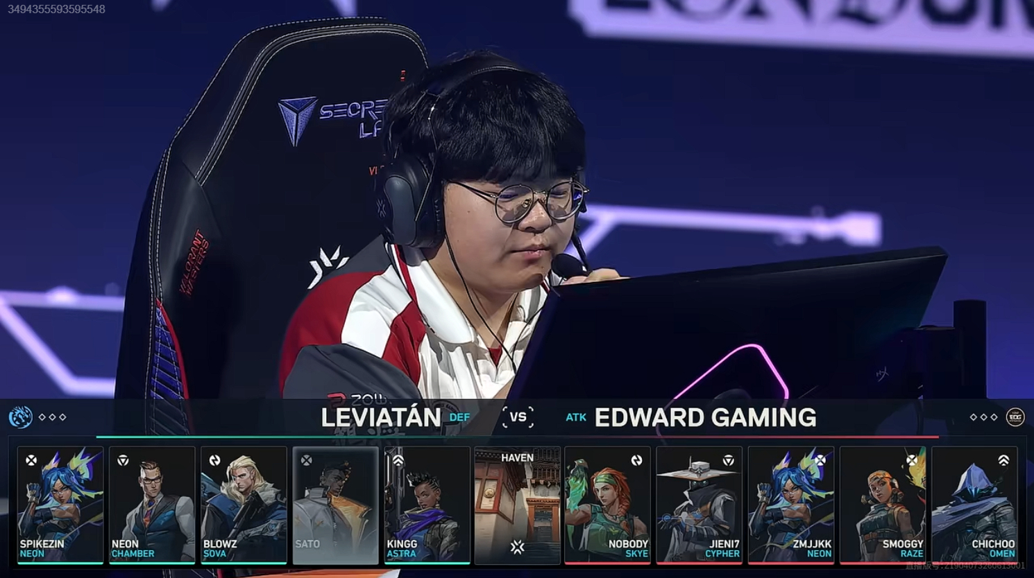 2026VCT伦敦大师赛 | EDG vs LEV图一LEV自选图 隐世修所无畏