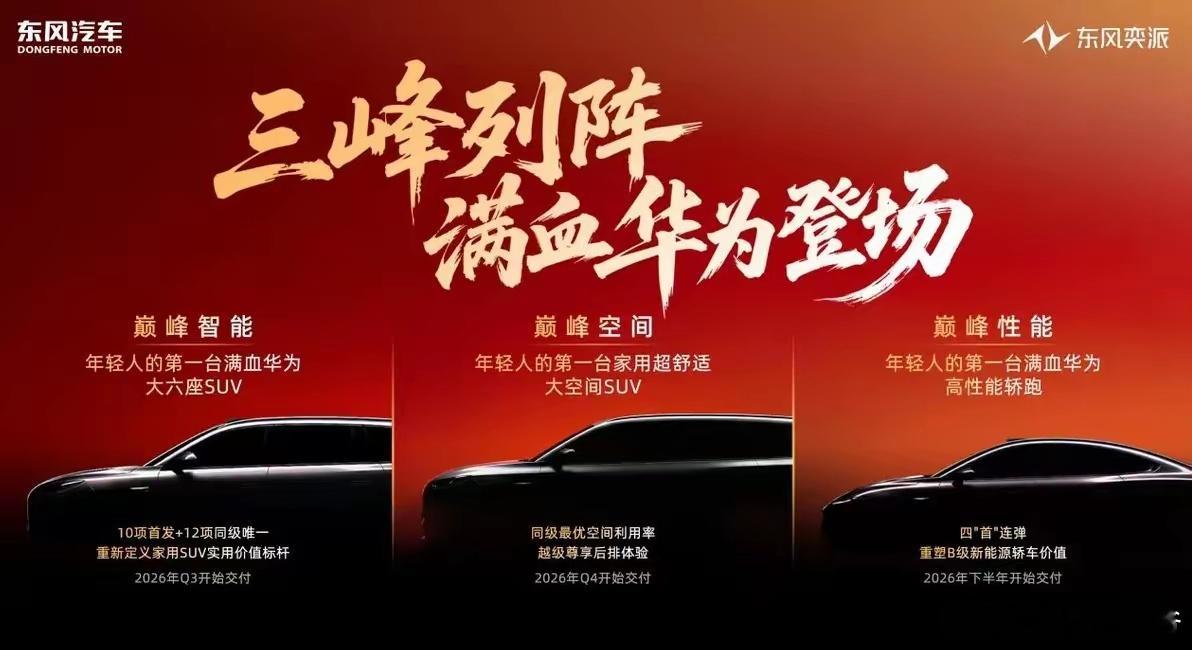 东风奕派全面接入“华为全家桶”！ 