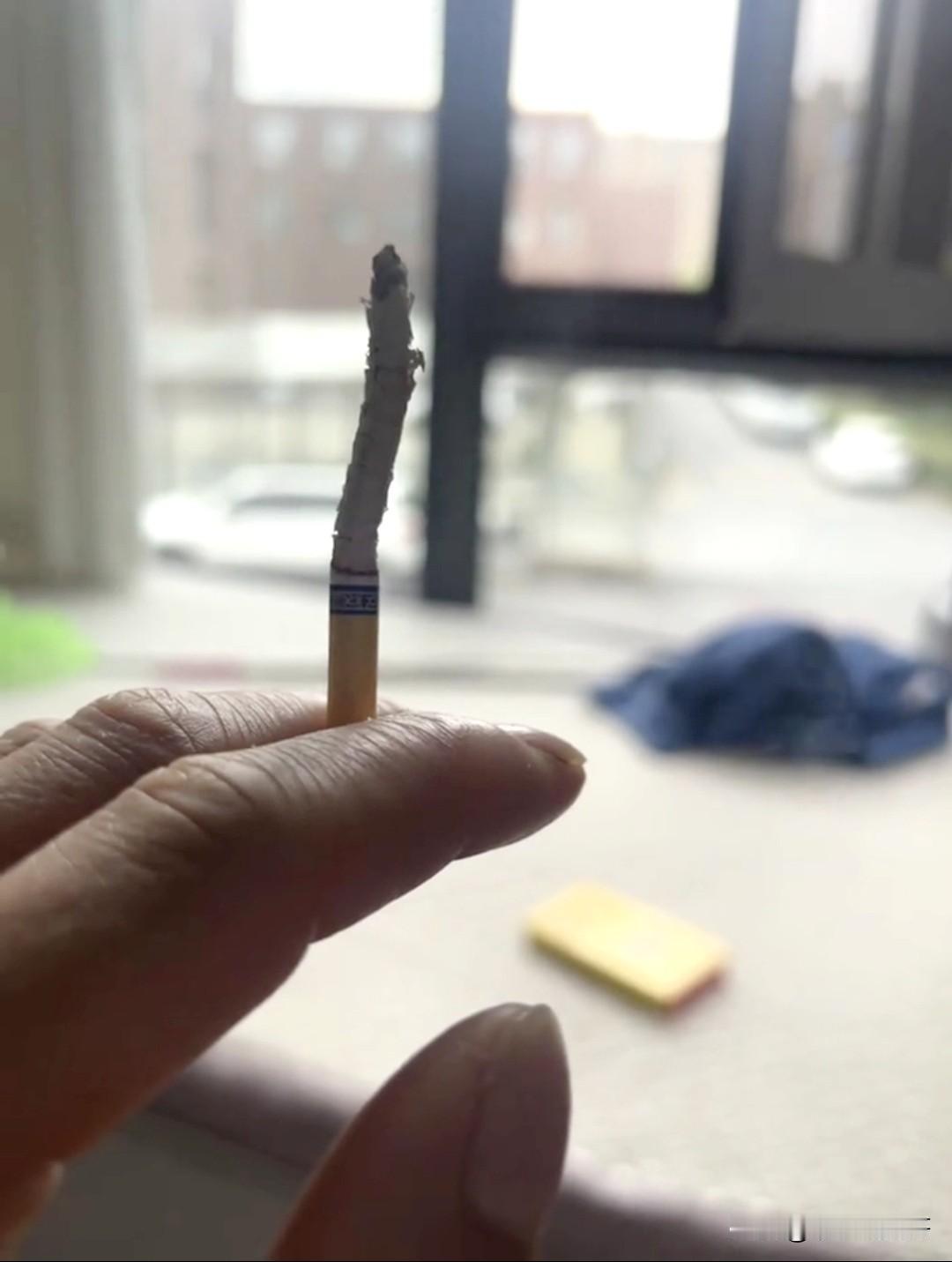 到底是什么样的人，才能抽出这样的烟灰？