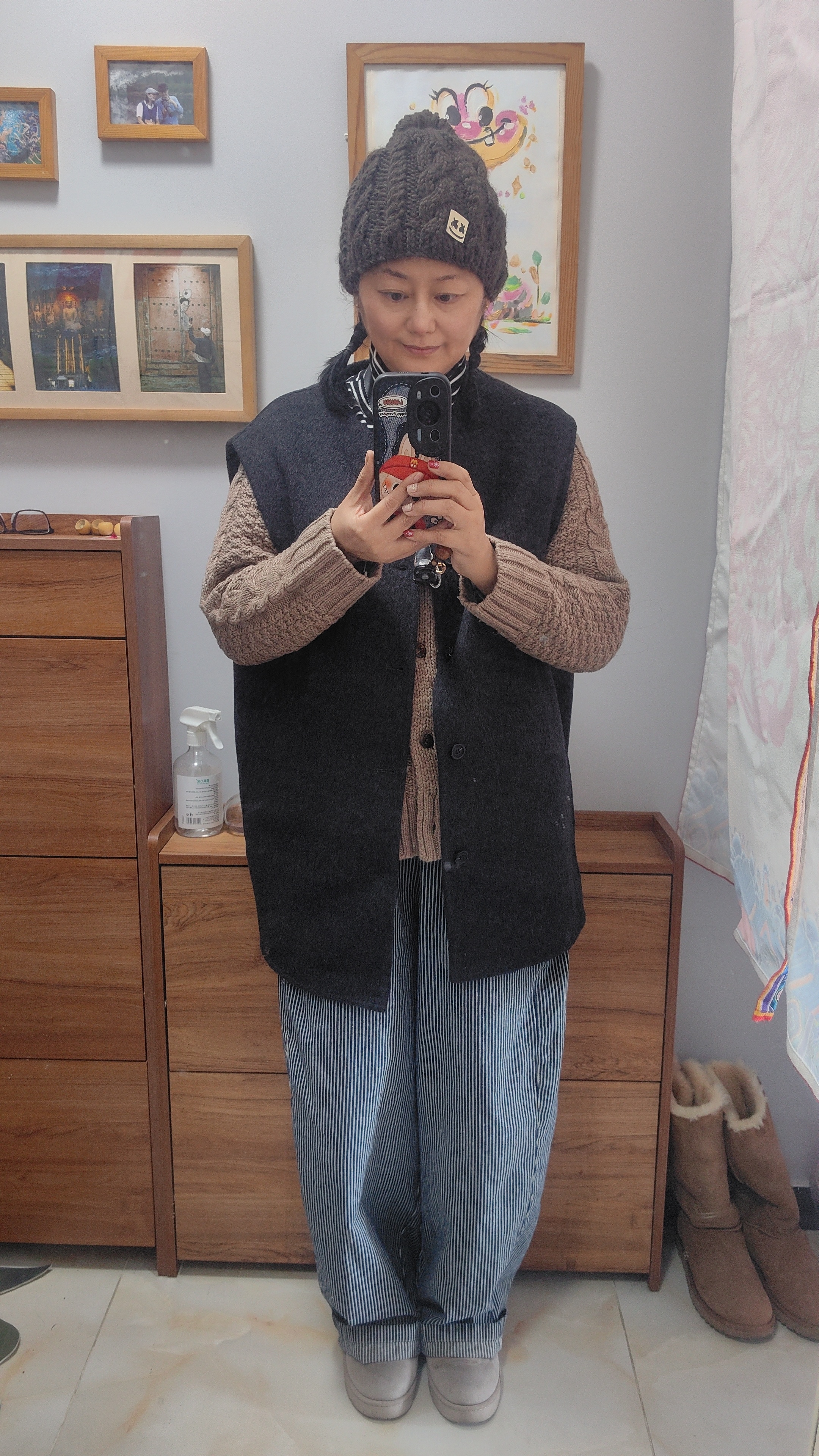 *碎碎念*天还没亮就去城里看光头大夫，想着早去早拿药，药房却说年底抓中药的人多，