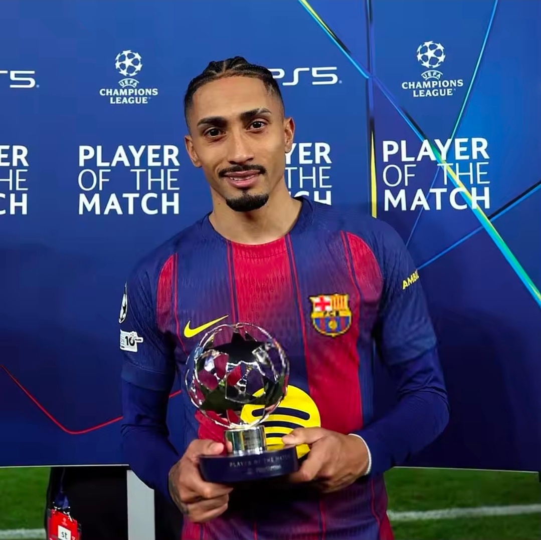 巴萨7比2纽卡斯尔联拉菲尼亚：下半场我们表现得更好，加西亚的伤势暂不清楚北京时间