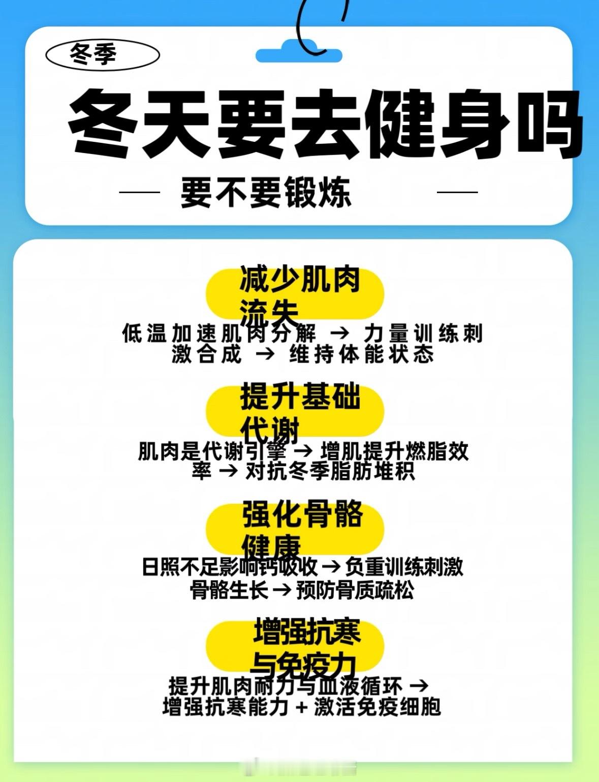 冬季力量锻炼的4大核心益处寒冷季节更要积蓄力量，为健康储能 