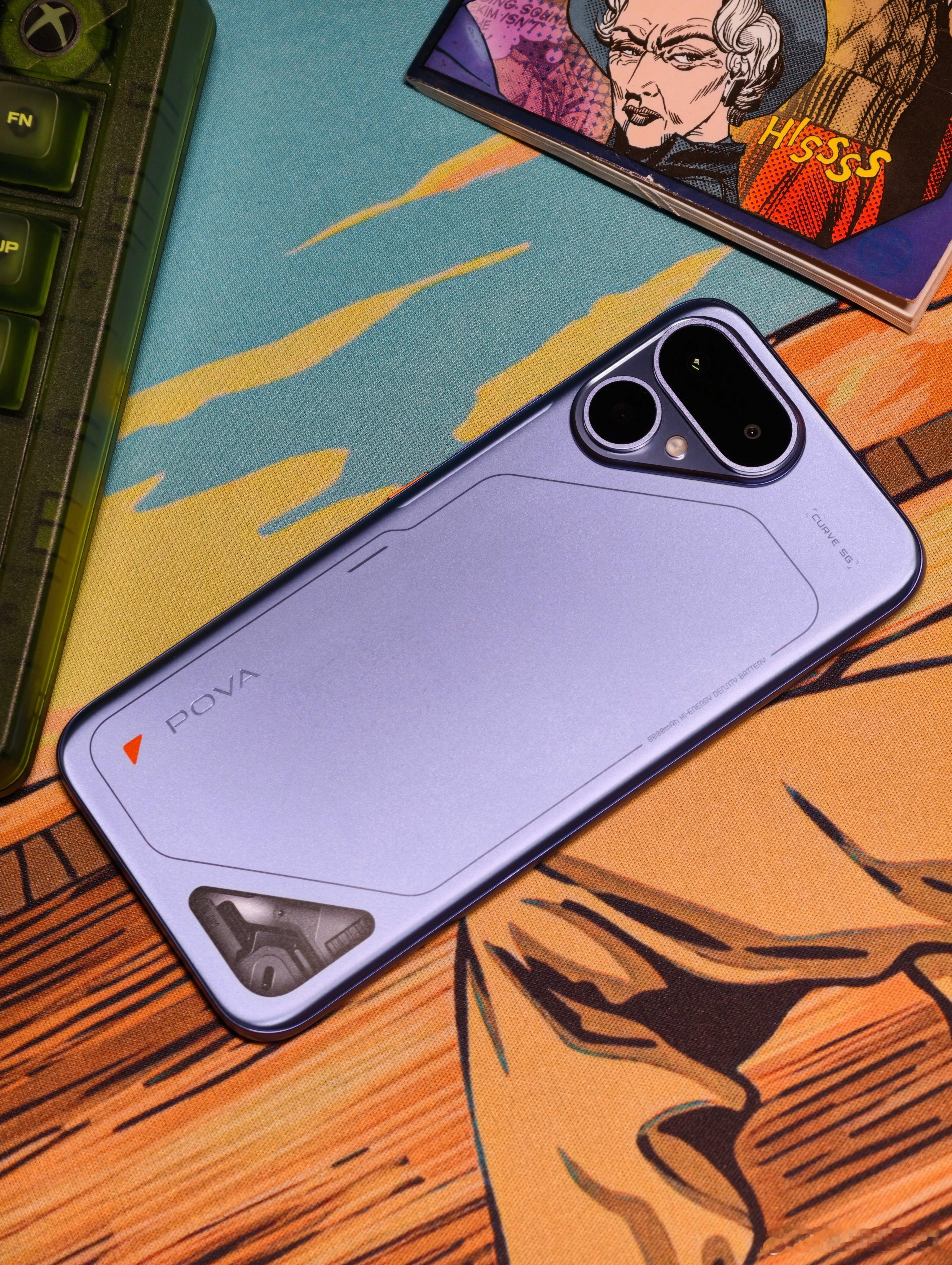 该说不说传音在设计方面还挺有想象力，在海外推出了款Pova Curve 2新机，