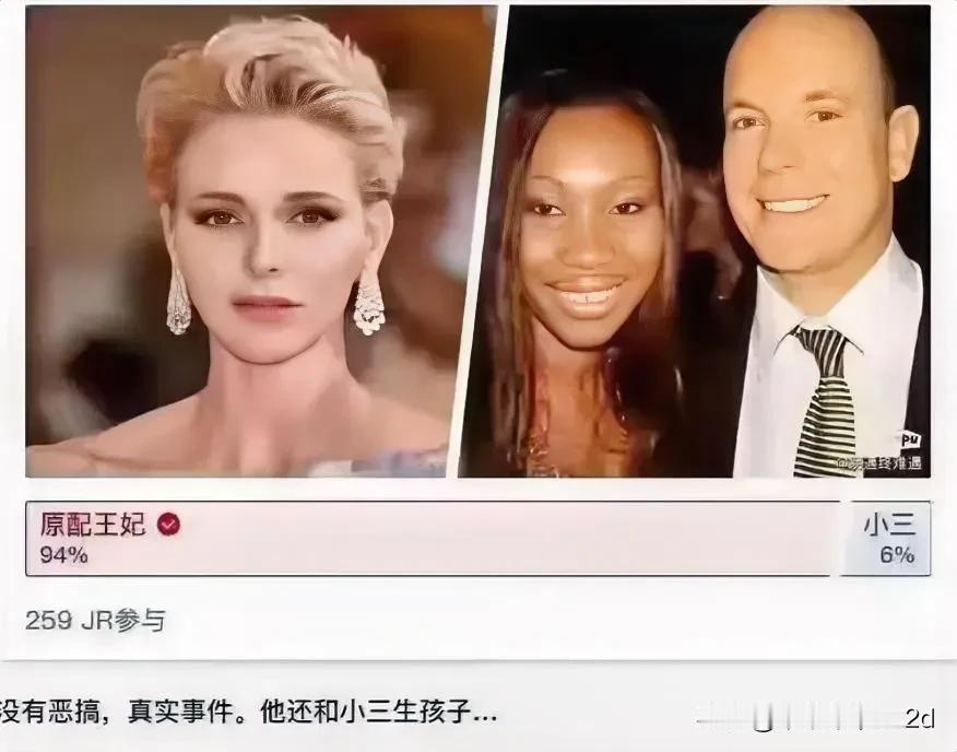 谁说男人只看颜？明明是更注重身材好不好？#致敬最美的她#
看看摩洛哥亲王的原配王