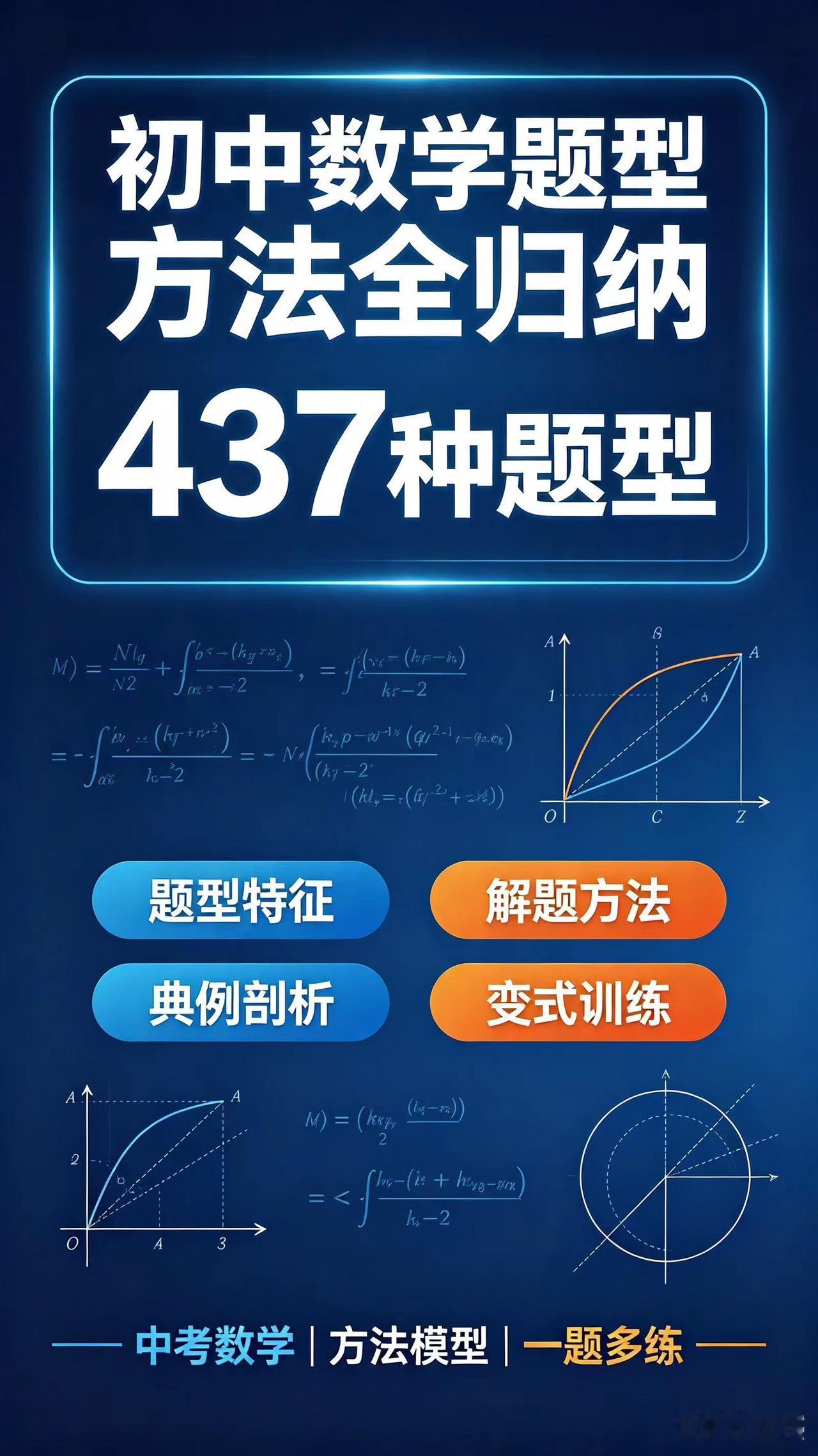 初中数学题型方法秘籍——初中数学数学学习方法和技巧 初中数学 初中数学解题技巧分