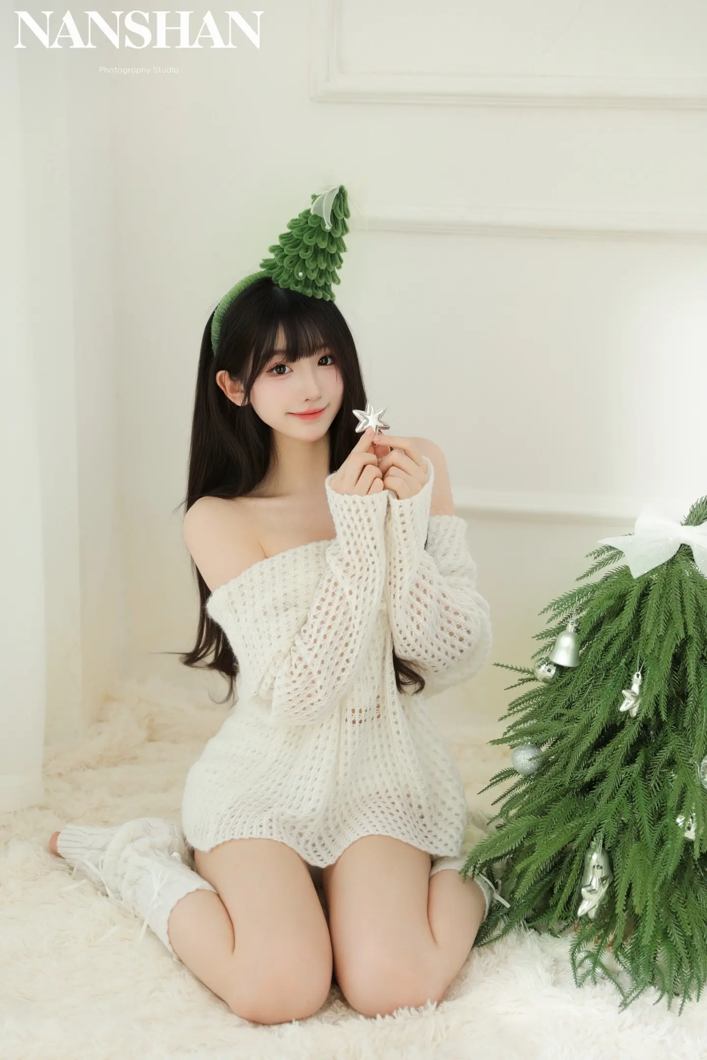 奶油系圣诞少女🎄可可爱爱。