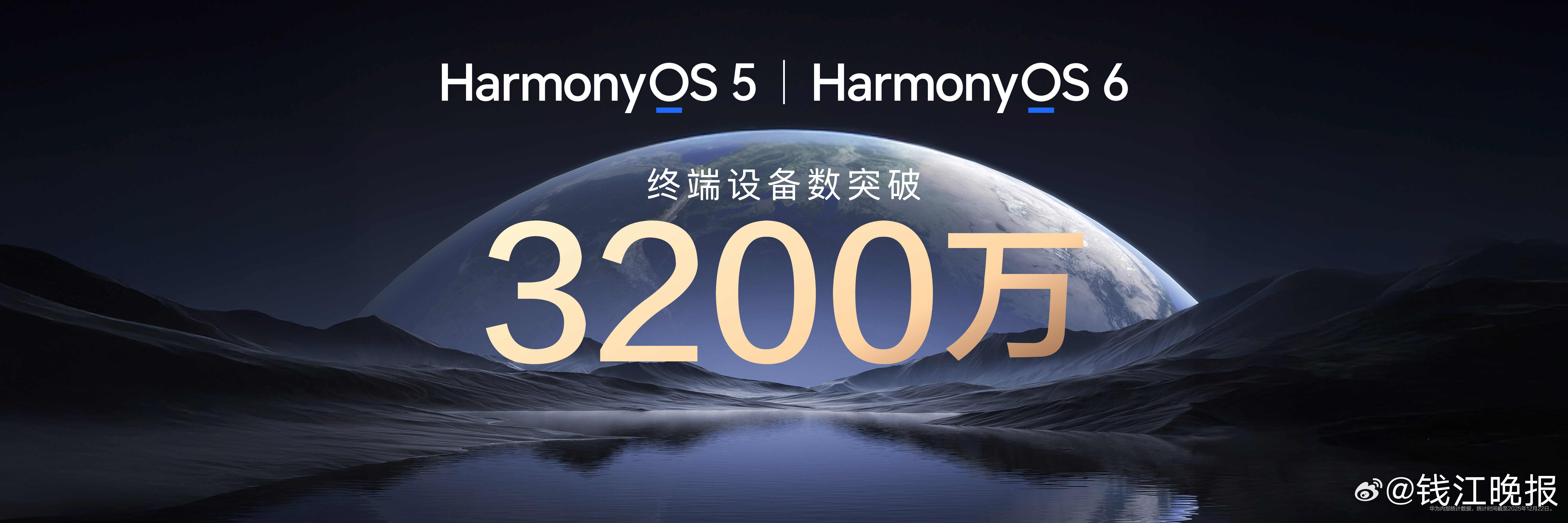 #鸿蒙5和鸿蒙6终端设备数超3200万# 12月22日，华为nova 15 系列