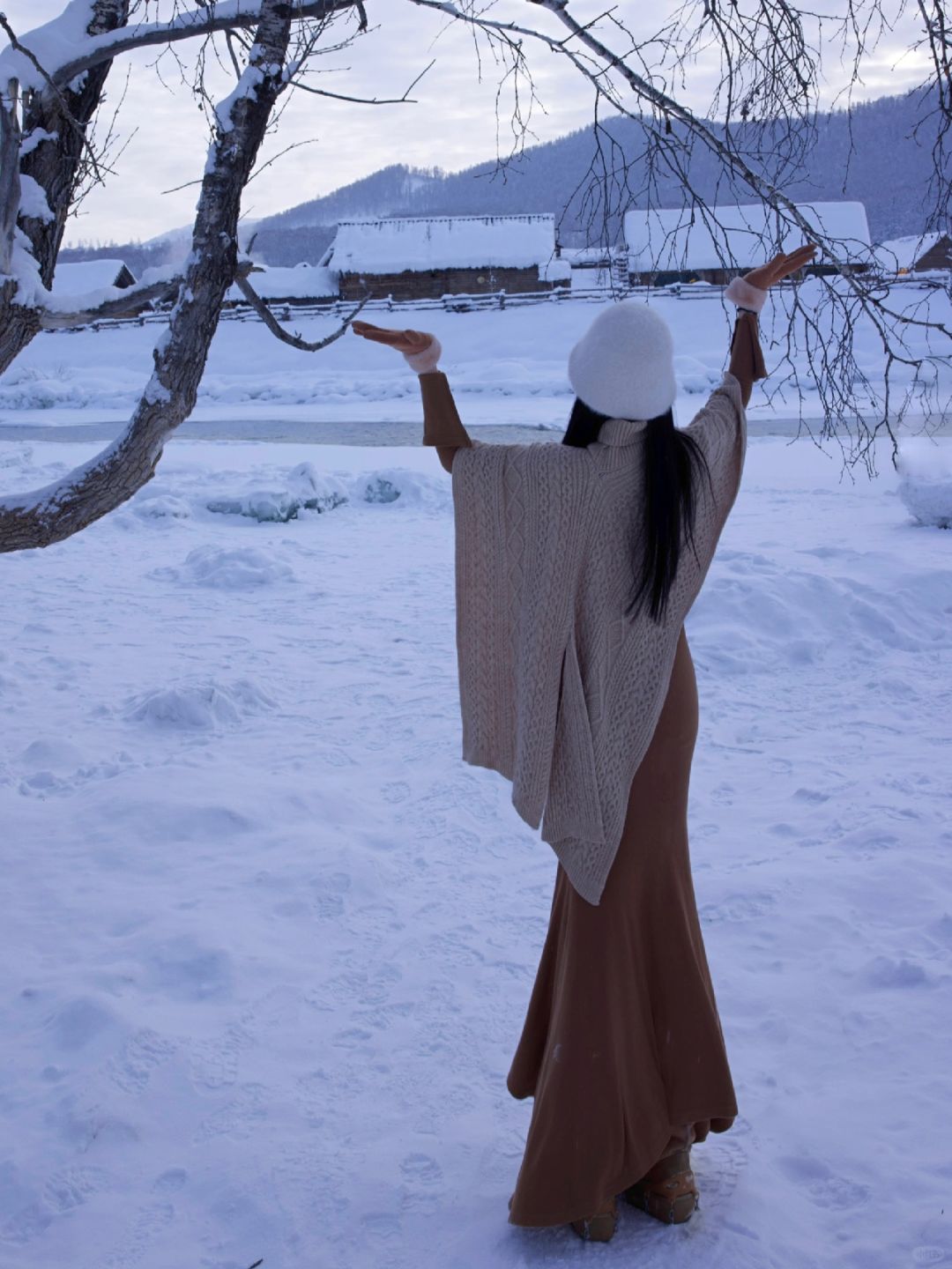 春雪落入人间仙境！