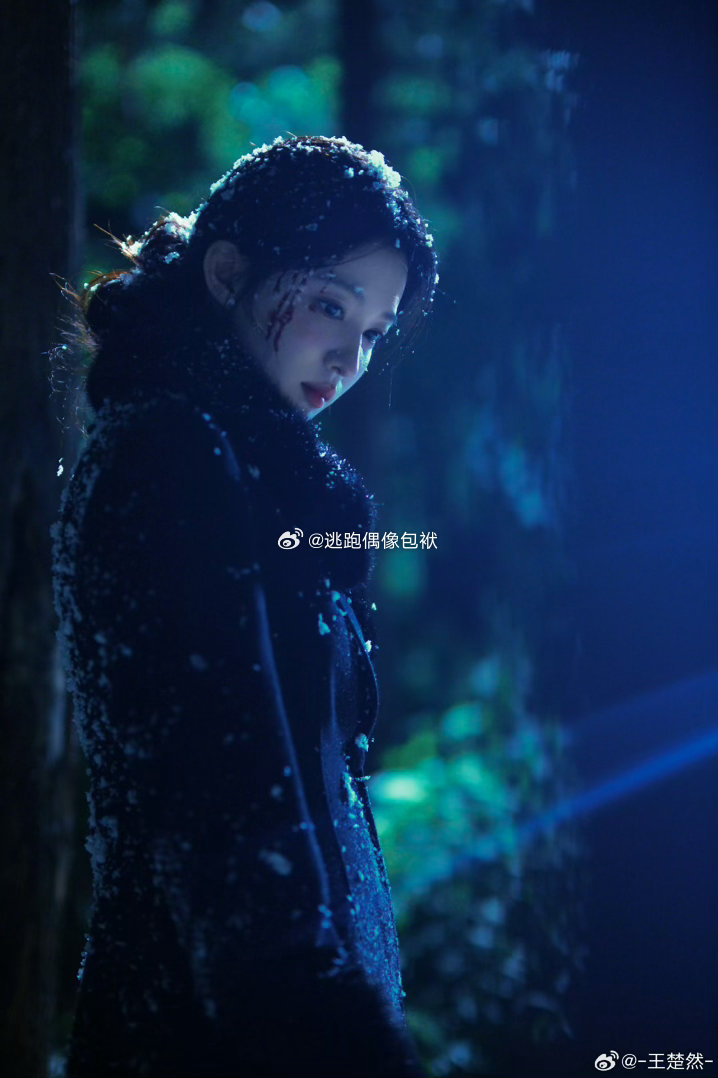 王楚然任素素伤妆王楚然雪地战损妆雪落无声，伤痛难言。王楚然塑造的任素素，带着伤痕