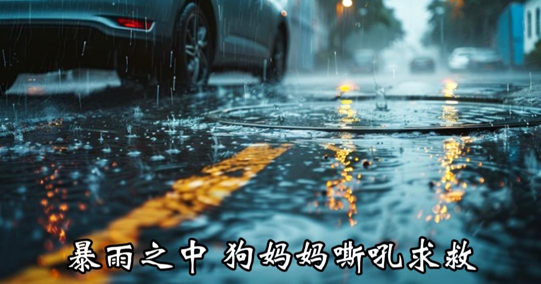 破防泪目！暴雨中狗妈妈嘶吼求救，物业暖心救下两只幼犬

世间至纯的母爱！暴雨滂沱
