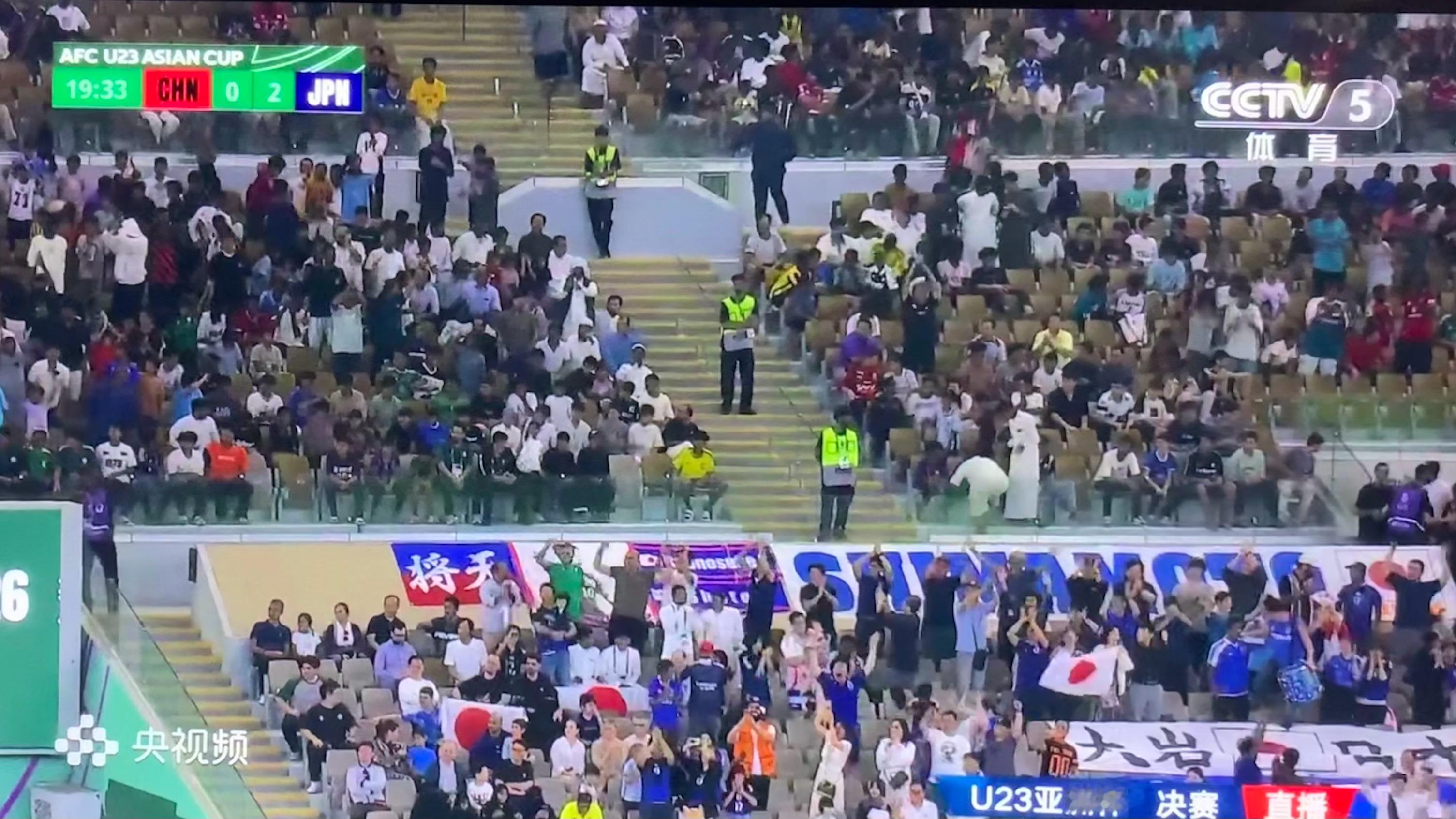 U23国足连丢两球虽然0-2了 但我还抱希望呢U23国足vs日本U23