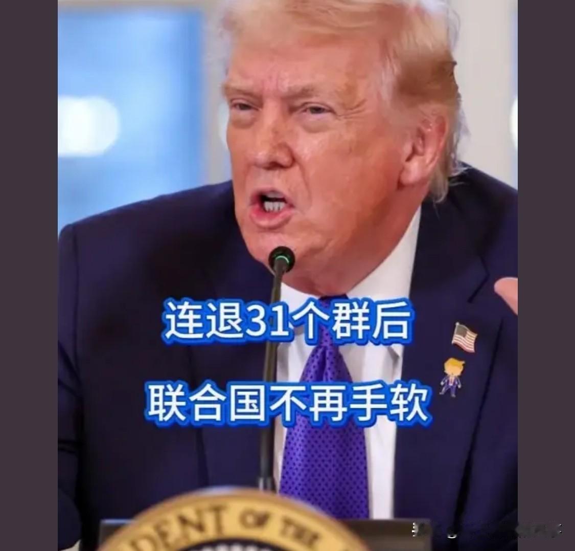 联合国敢惹美国吗？就是给人听呢走个形式罢了给交了会费的国家听呢，起不了任何实质作