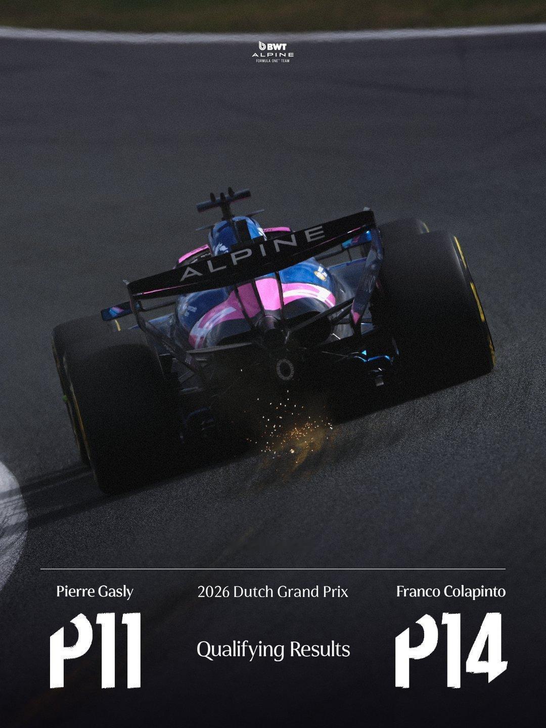 2026赛季F1荷兰🇳🇱大奖赛 排位赛结束🔚迈凯伦车队车手诺里斯夺得杆位，
