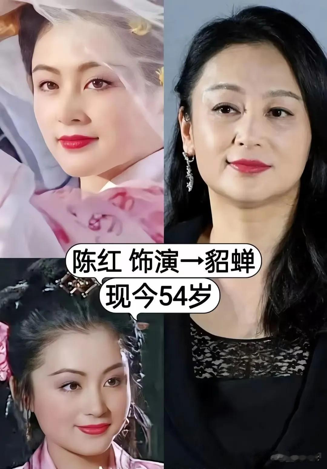 老版《三国演义》里塑造了不少经典古典美女，陈红和史兰芽绝对让人印象深刻。
陈红饰