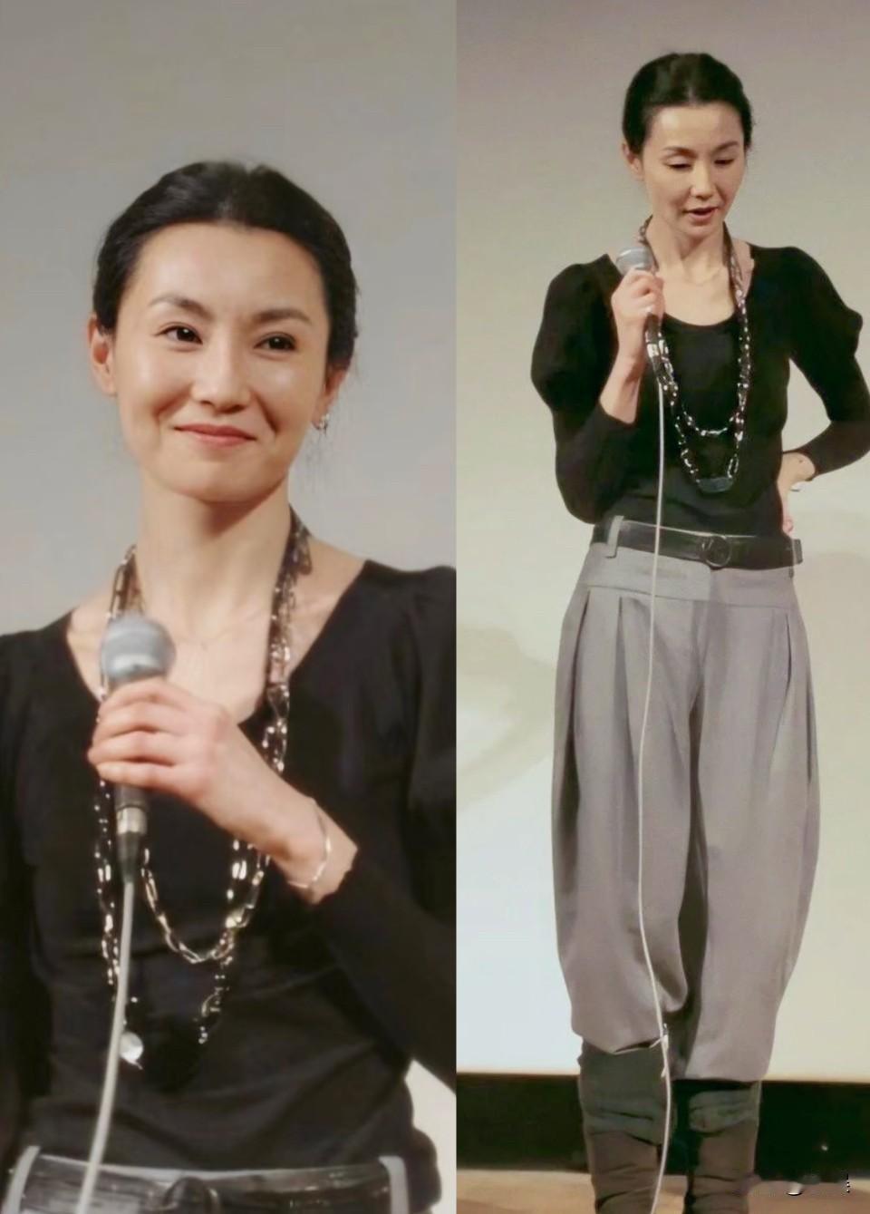 扁身头小脖子长，还有一张如此有表现力的脸，想不时髦也难[恐惧]

感觉我们的曼玉