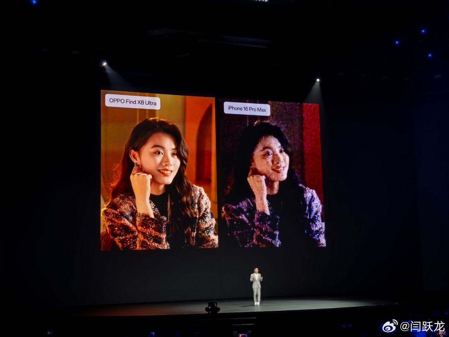 夜拍oppo find x8 ultra 完虐苹果oppo发布会 ​​​