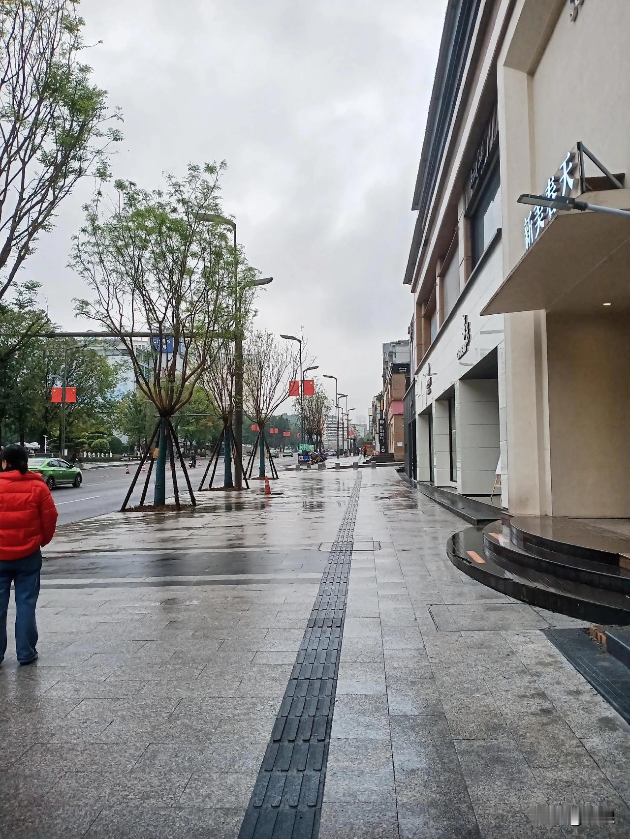 这哈巴适“惨”了

自贡汇东公园对面的新美春天马路边上

以前  这一段人行道是