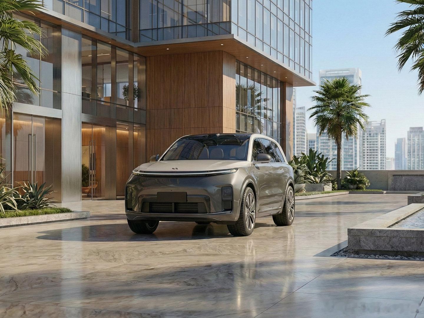 把全新一代理想L9搬进GTA李想曝光全新一代理想l9双色车身新能源汽车